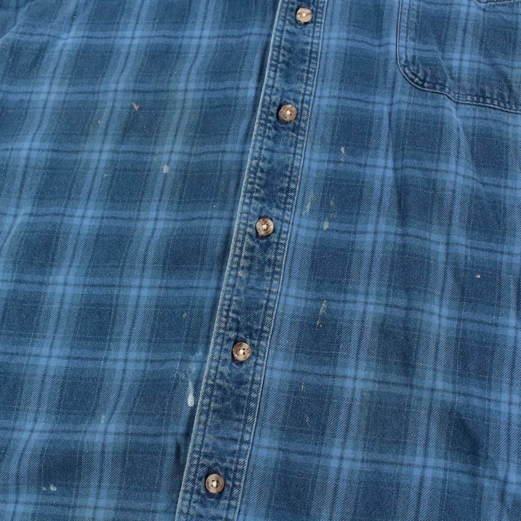 Vintage vtg 90s LL BEAN flannel shirt LARGE TALL cotton plaid checks usa grunge indie Size US L / EU 52-54 / 3 - 4 Thumbnail