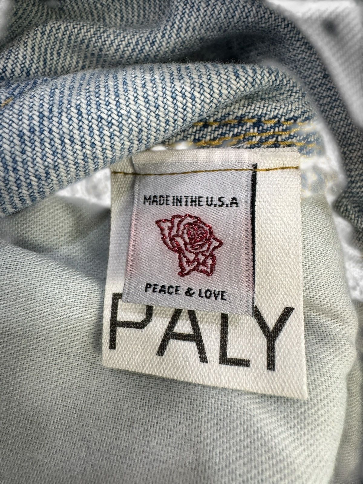 Paly Hollywood Paly Denim Busted Double Knee Pants Size US 32 / EU 48 - 10 Thumbnail