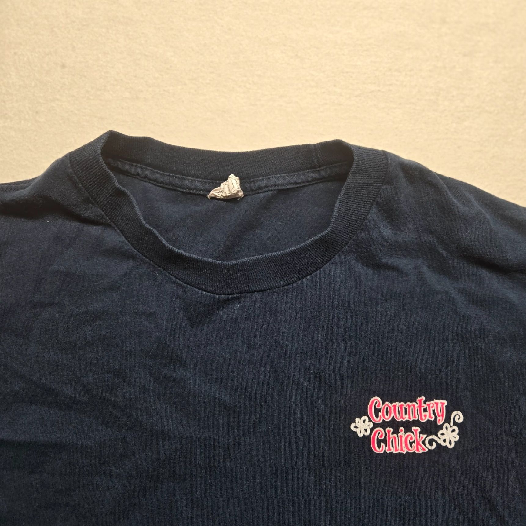 Vintage VINTAGE Simply Southern Women's T-Shirt Casual Short Sleeve L Blue Heart Theme 2000s Size L / US 10 / IT 46 - 3 Thumbnail