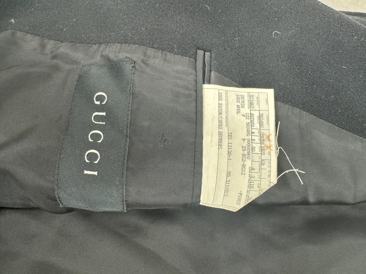 Gucci 2010s Gucci Black Wool Caban Jacket Size US M / EU 48-50 / 2 - 8 Thumbnail