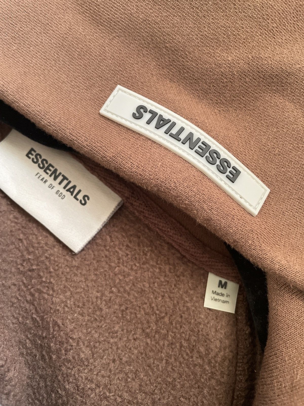 Fear of God Fear of God Essentials Brown Hoodie Size US M / EU 48-50 / 2 - 4 Thumbnail