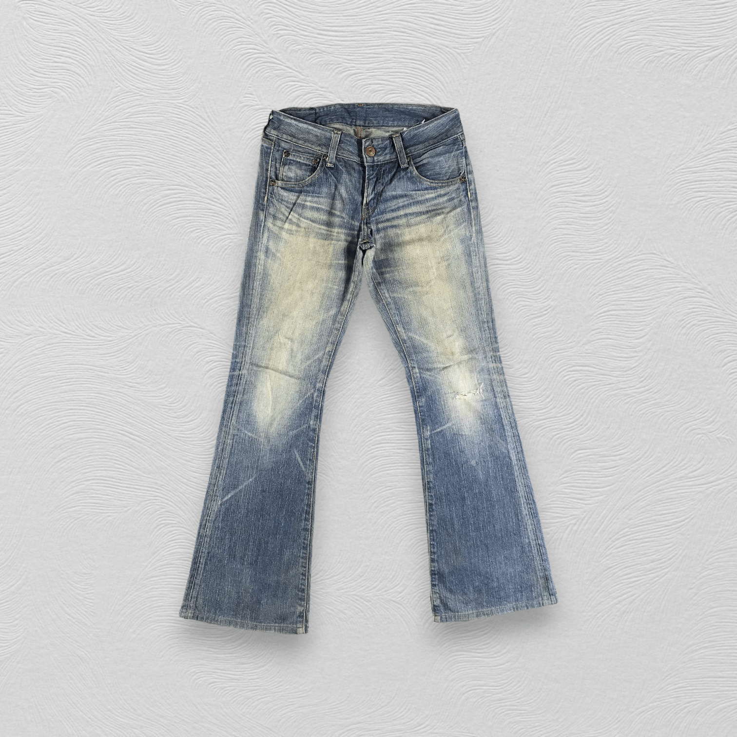 Vintage Levis 596 Jeans Flare Denim KJ2213