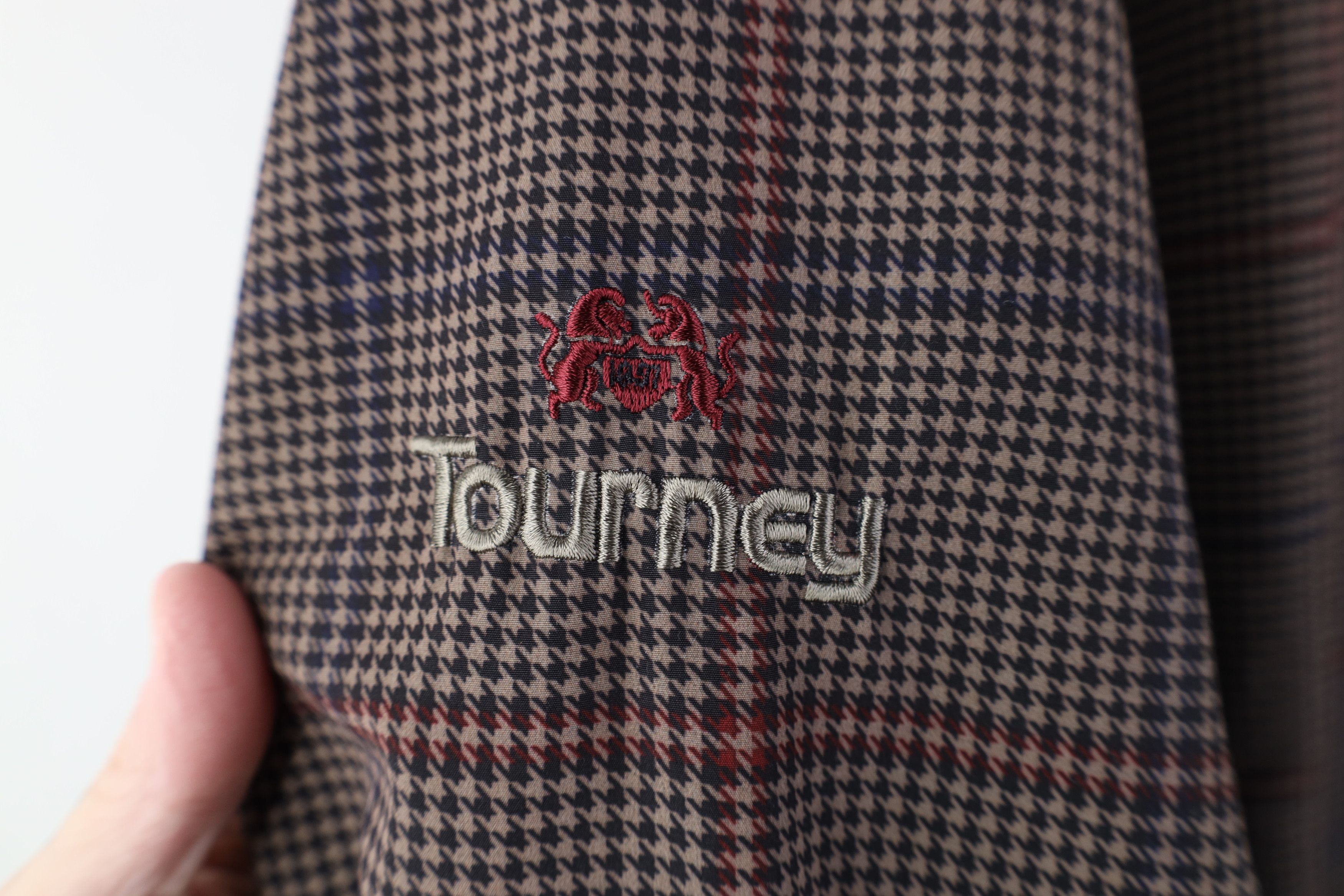 Vintage Vintage 90s Streetwear Houndstooth Pullover Rain Jacket Size US L / EU 52-54 / 3 - 5 Thumbnail