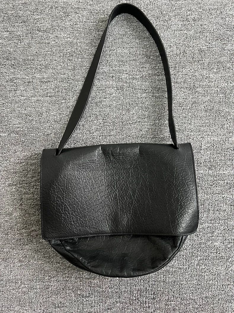 Maison Margiela maison margiela Round Cake Wrapped Litchi Peel bag 2506-Nex Size ONE SIZE - 3 Thumbnail