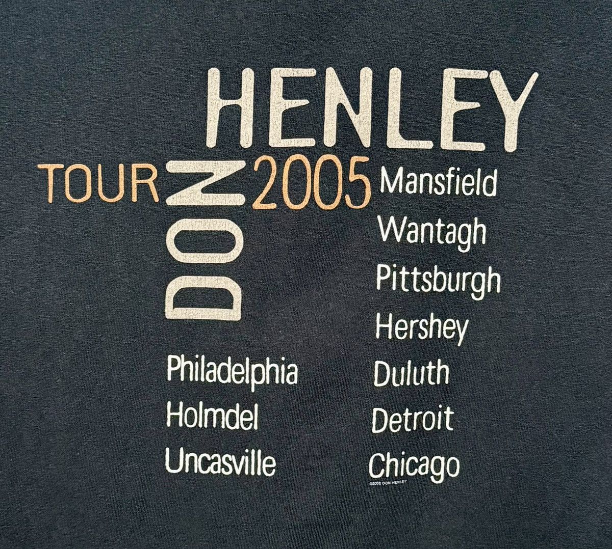 Band Tees Vintage 2005 Don Henley 'Eagles' Rock Band T-Shirt, Size XL! Size US XL / EU 56 / 4 - 4 Thumbnail