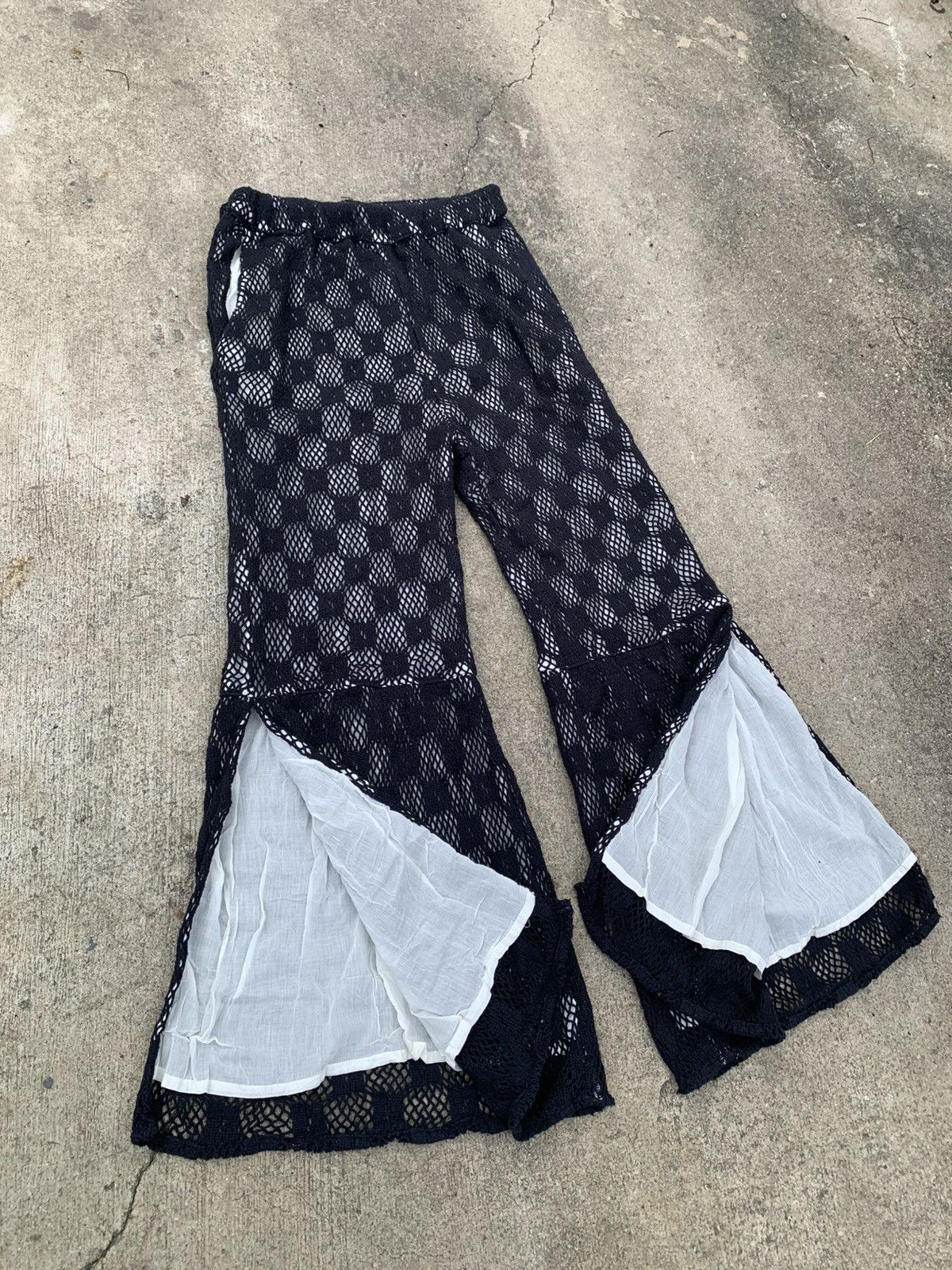 Ciaopanic steal 🔥flare ciaopanic mesh pants Size 30" / US 8 / IT 44 - 10 Thumbnail