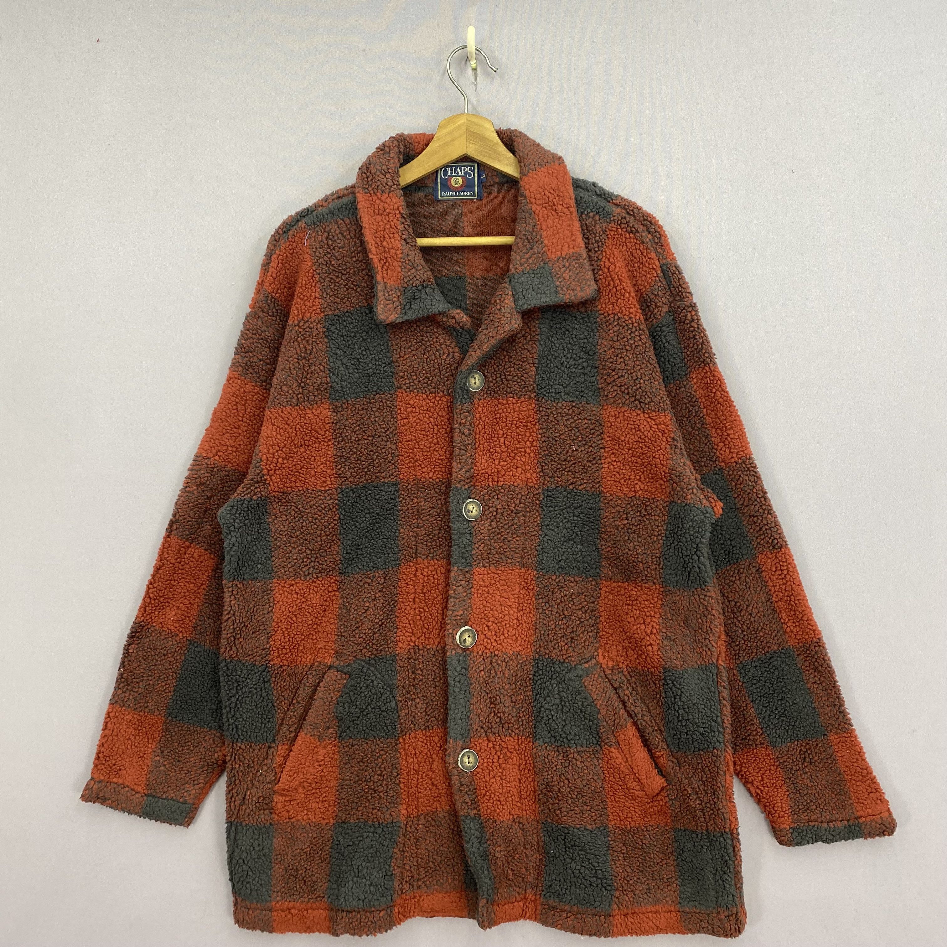 Chaps Ralph Lauren Vintage Chaps Ralph Lauren Sweater 90s Wool Long Sweatshirt Size US M / EU 48-50 / 2 - 1 Thumbnail