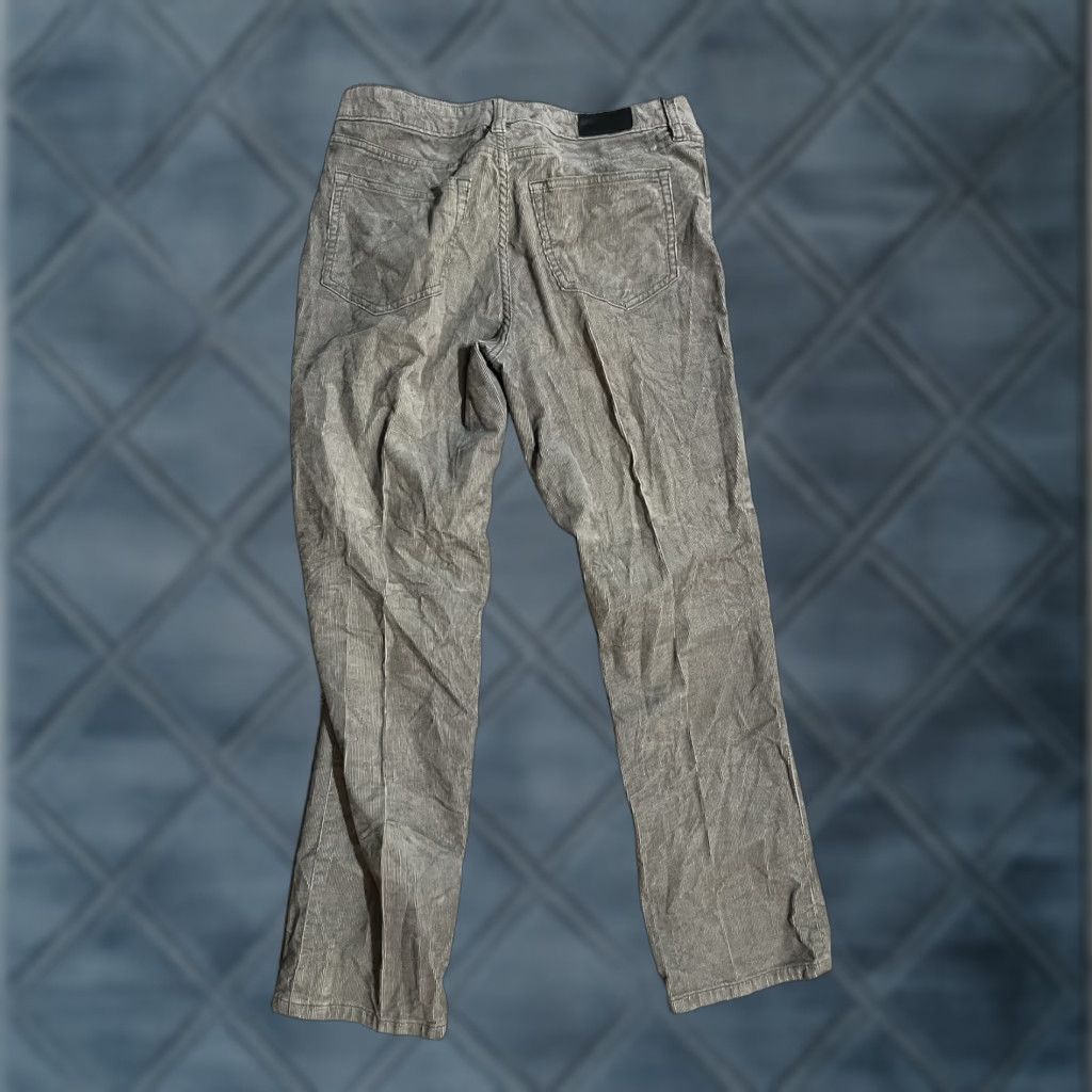 Lands' End Lands' End Corduroy Pants Womens Gray 6P Petite Straight Mid Rise Jeans EUC Stretch Size 28" / US 6 / IT 42 - 1 Thumbnail