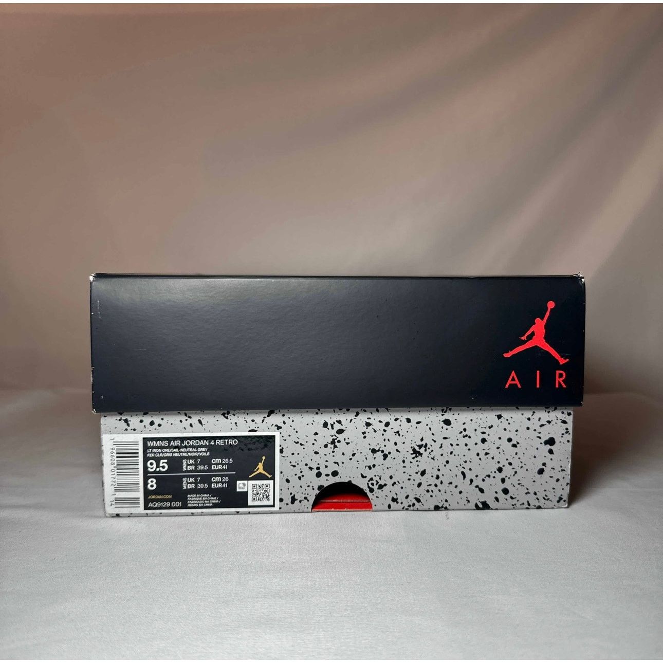 Jordan Brand × Nike Size 9.5 Wmns Air Jordan 4 Retro Frozen Moments Womens Shoes Size US 9.5 / IT 39.5 - 8 Thumbnail