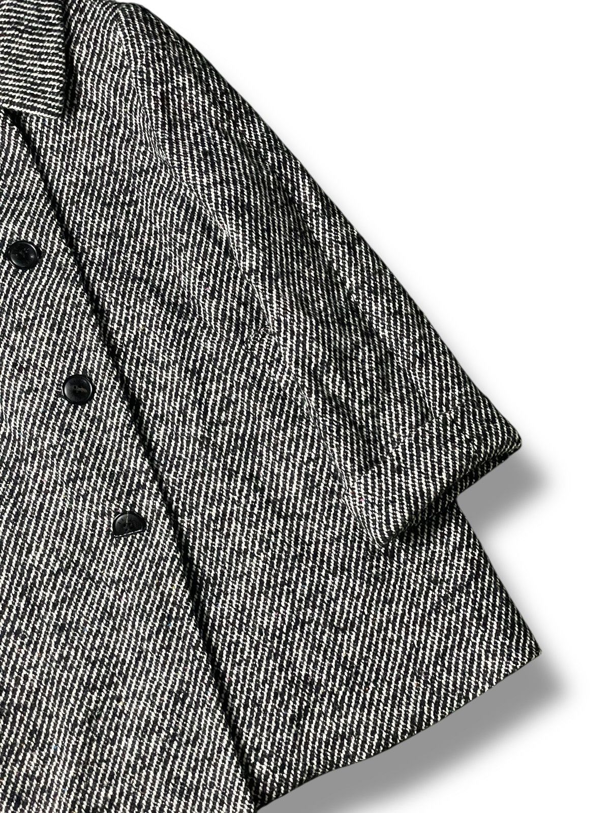 DAKS × Japanese Brand × Vintage Vintage Daks London Wool Blend Buttoned Jacket (110) Size US XXS / EU 40 - 3 Thumbnail