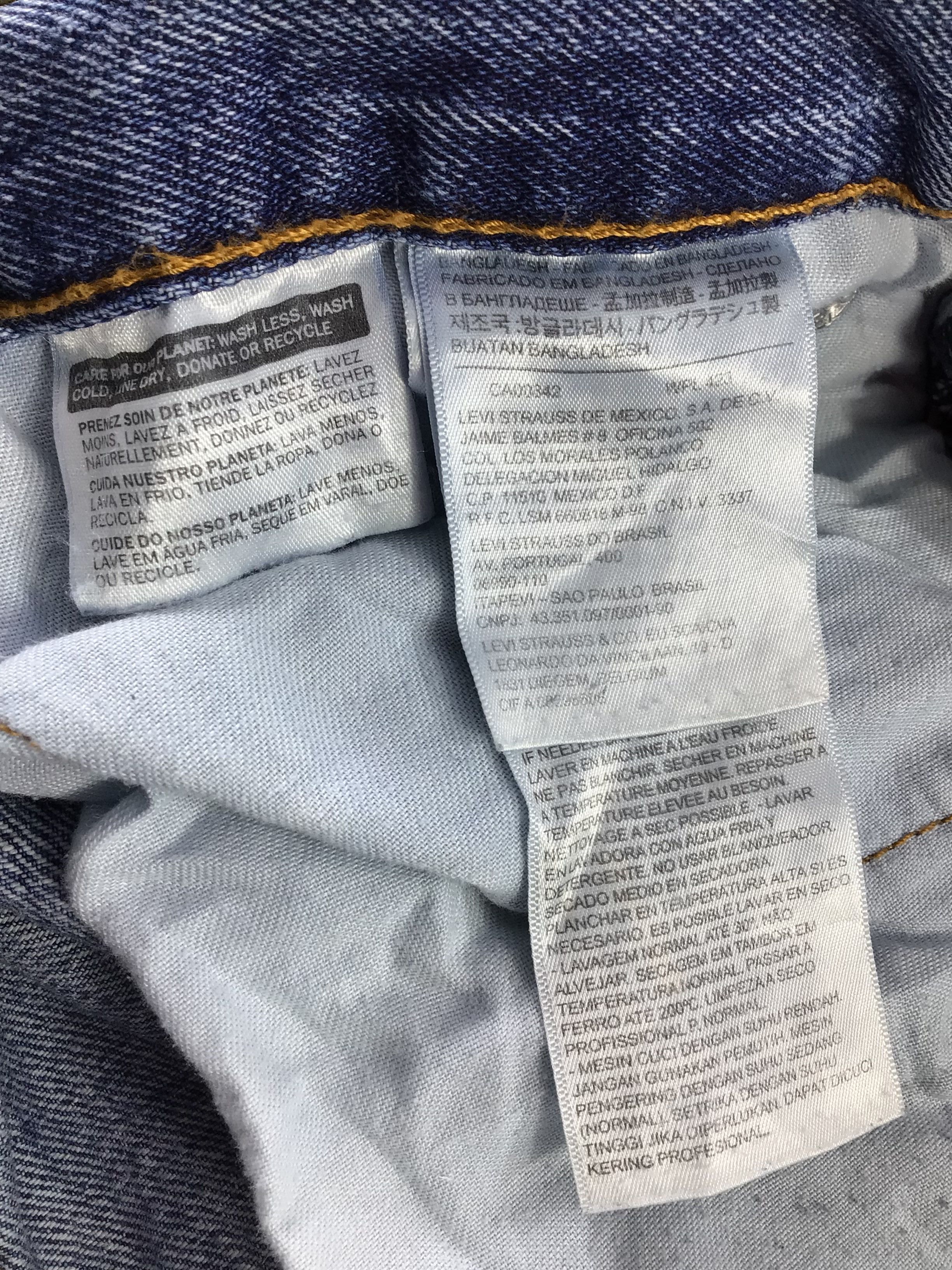 Levi's Vintage Levis 505 Jeans-J873 Size US 37 - 11 Thumbnail
