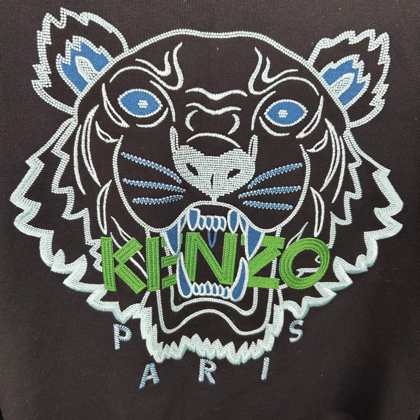 Kenzo Kenzo Embroidered Logo Crewneck Size M Size US M / EU 48-50 / 2 - 6 Thumbnail