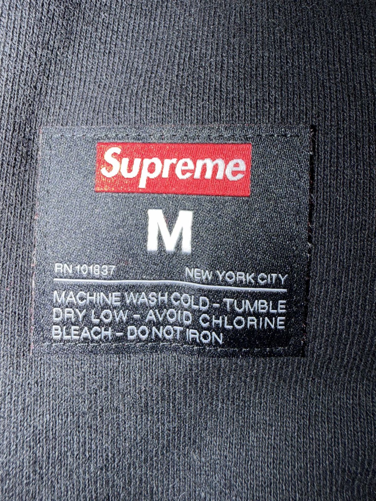 Supreme SUPREME-KANJI LOGO SWEATSHIRT BLACK CREWNECK SIZE MEDIUM Size US M / EU 48-50 / 2 - 12 Thumbnail