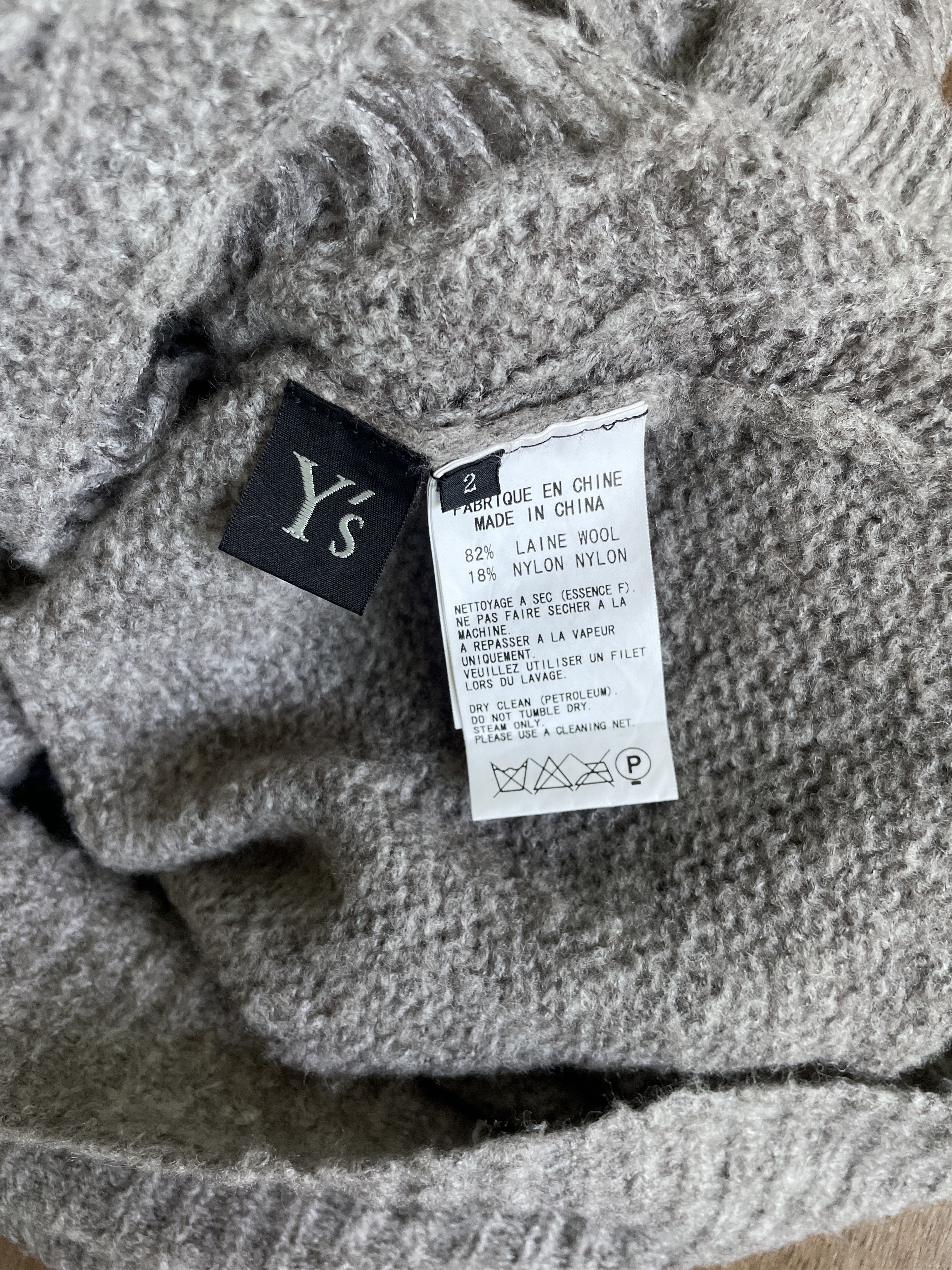 Y's CUT Cardigan Size US S / EU 44-46 / 1 - 4 Thumbnail