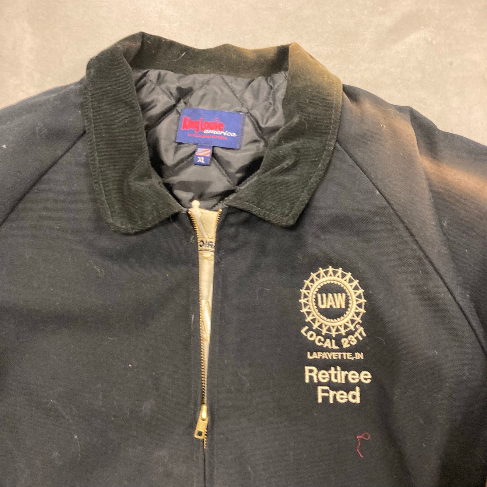 Vintage vintage king Louie Detroit style bomber jacket Size US XL / EU 56 / 4 - 3 Thumbnail