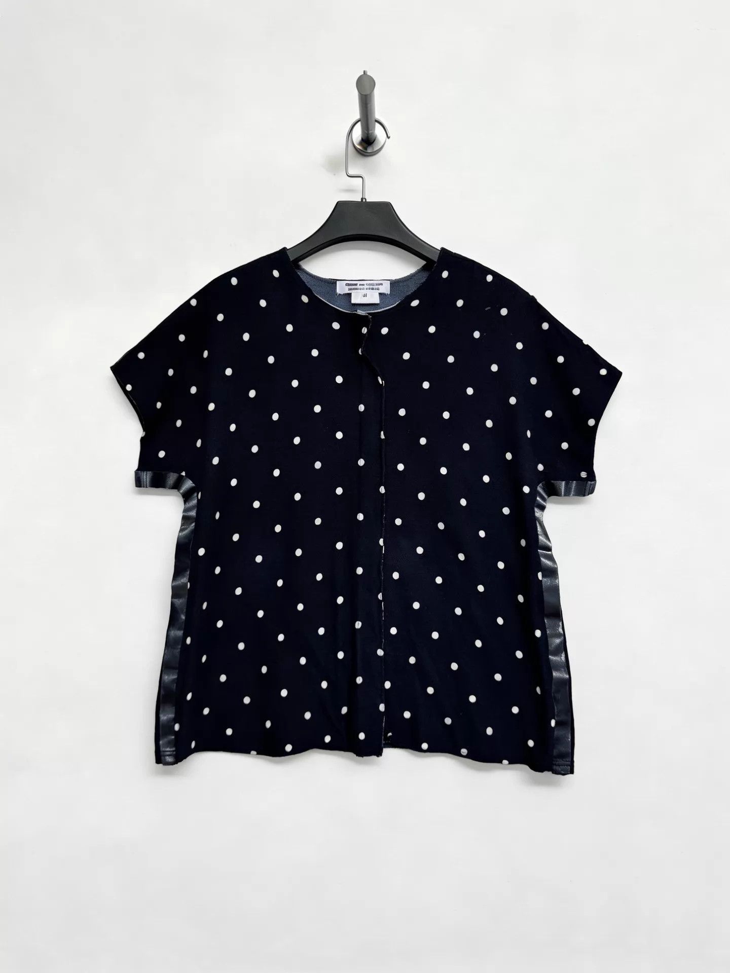 Comme des Garcons CDG 2015ss polka dot paneled SS tee M Size M / US 6-8 / IT 42-44 - 1 Thumbnail