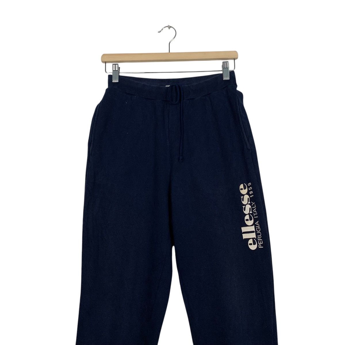 Ellesse ELLESSE Big Logo Navy Blue Sweatpants #1728-C77 Size US 28 / EU 44 - 3 Thumbnail