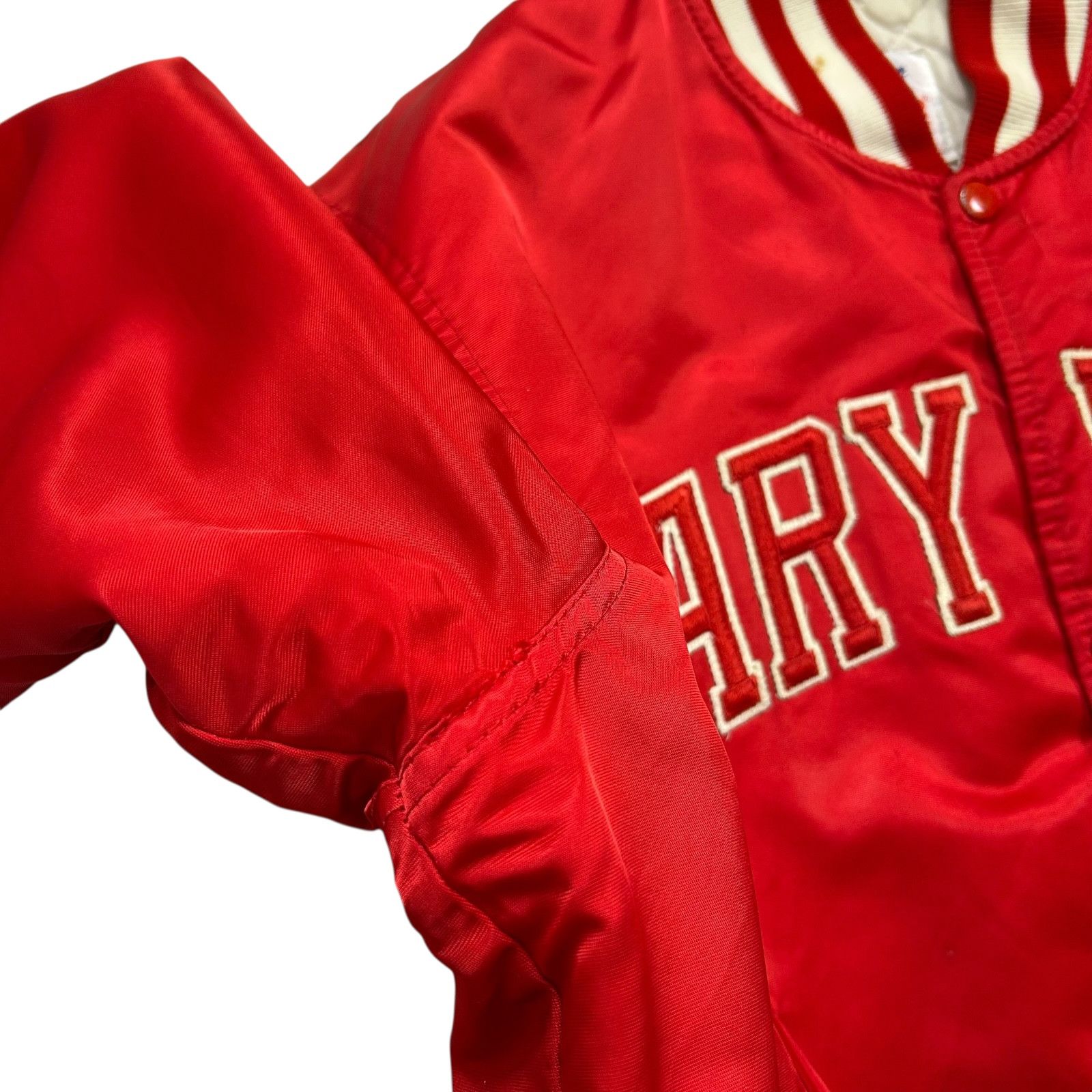 NCAA VTG 80s 90s NCAA MARYLAND TERRAPINS STARTER SATIN JACKET Size US L / EU 52-54 / 3 - 5 Thumbnail