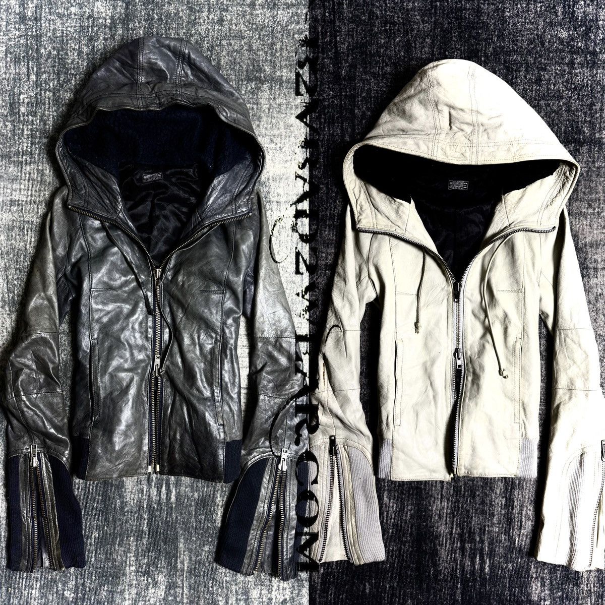 MOUSSY B2V- MOUSSY LEATHER JACKET(2)༒ Size US M / EU 48-50 / 2 - 1 Thumbnail