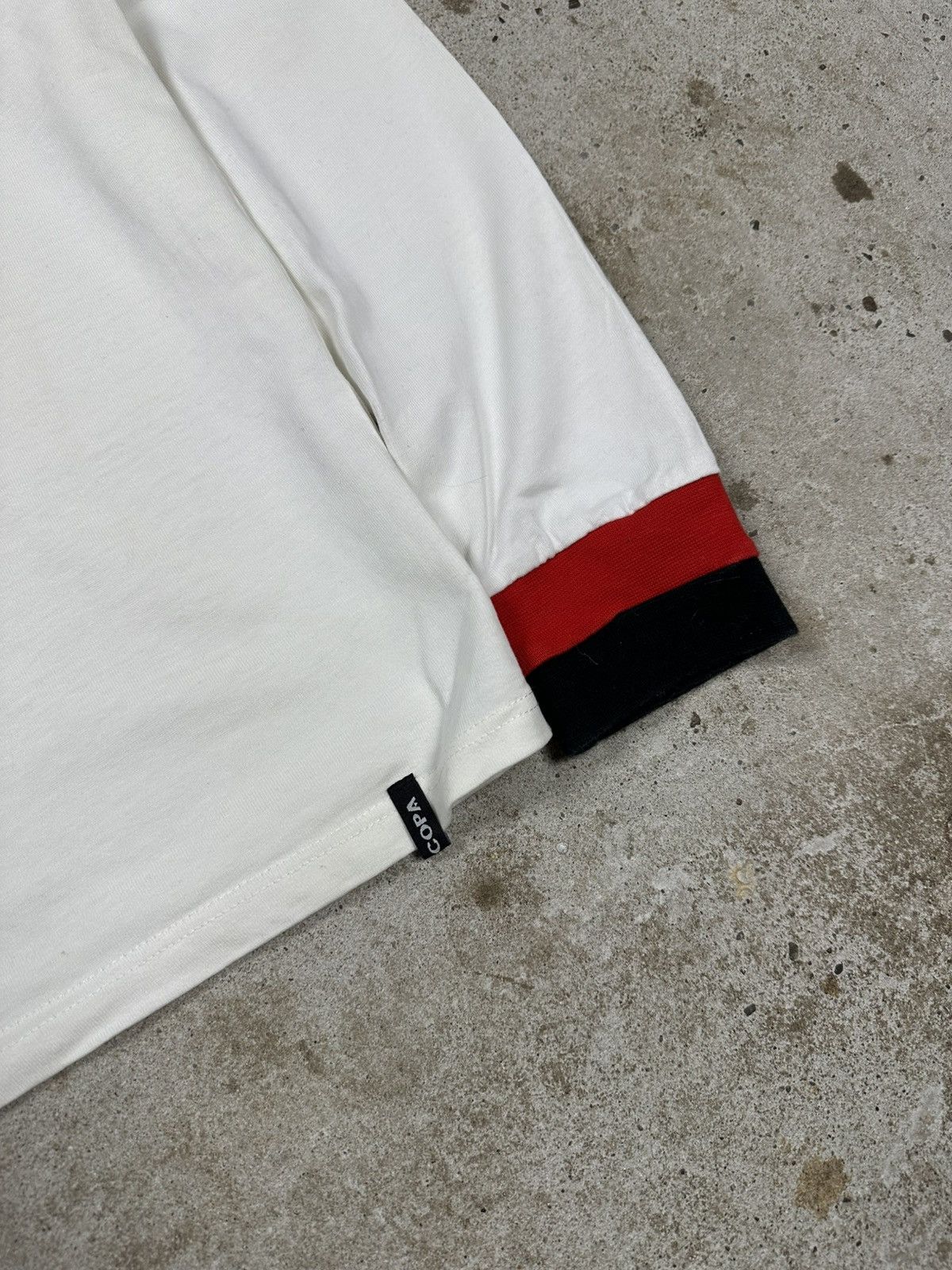 Vintage Vintage 90s Italy Long Sleeve Jersey Copa White Rugby Soccer Size US S / EU 44-46 / 1 - 3 Thumbnail