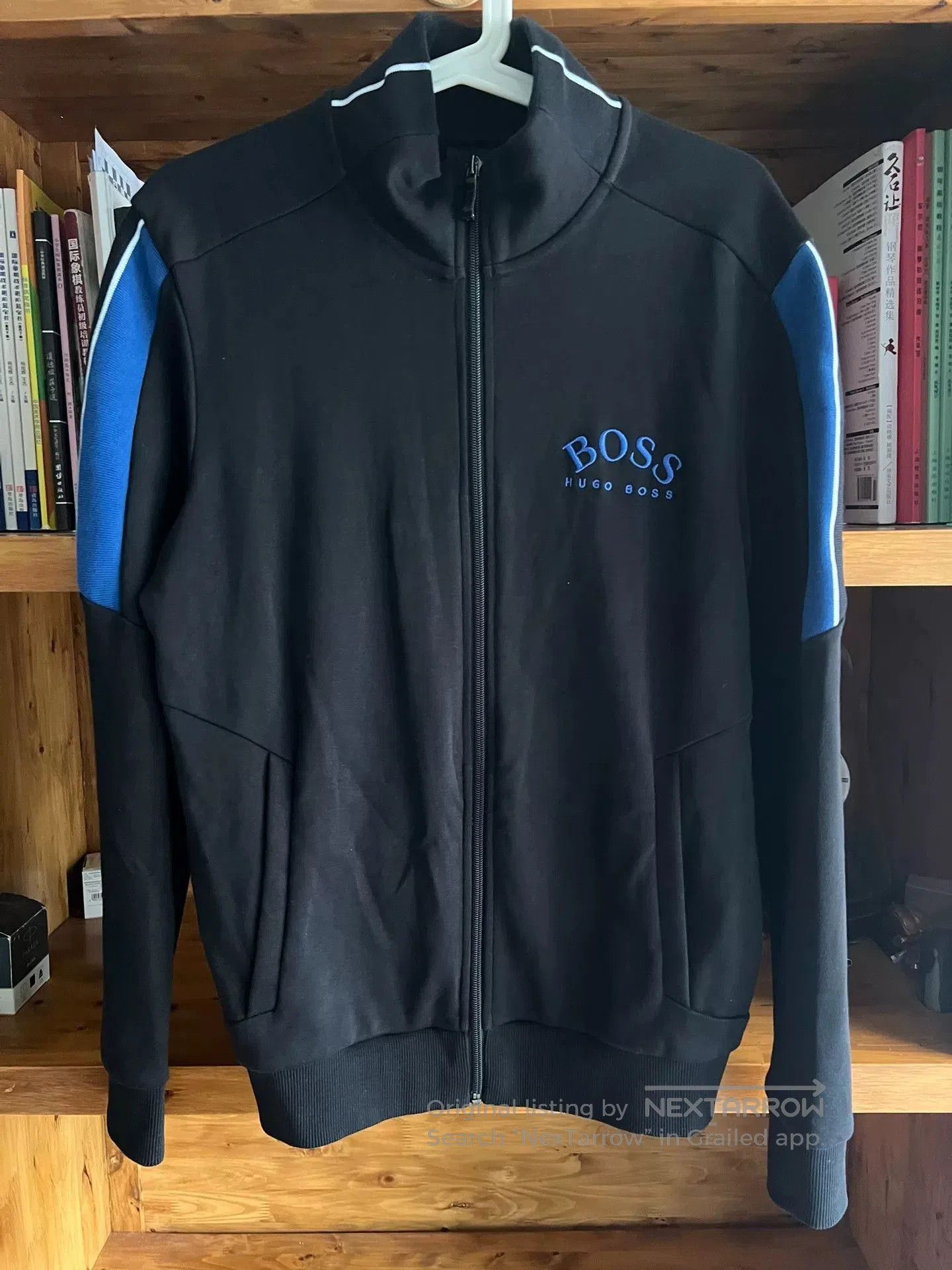 Hugo Boss Boss Black Cotton Jacket. Size US S / EU 44-46 / 1 - 1 Thumbnail
