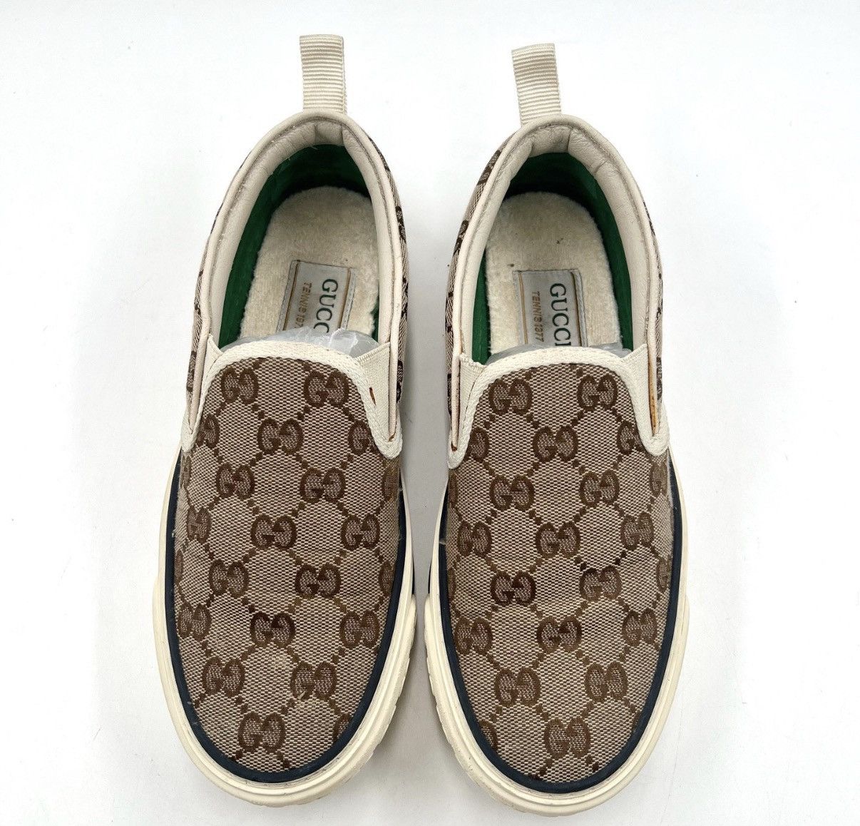 Gucci GUCCI Canvas Platform Low-Top Sneakers K12 Size US 6 / IT 36 - 2 Thumbnail