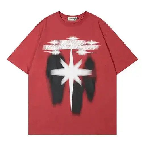 Japanese Brand Shadow Graphic Gothic Streetwear T Shirt Size US M / EU 48-50 / 2 - 3 Thumbnail
