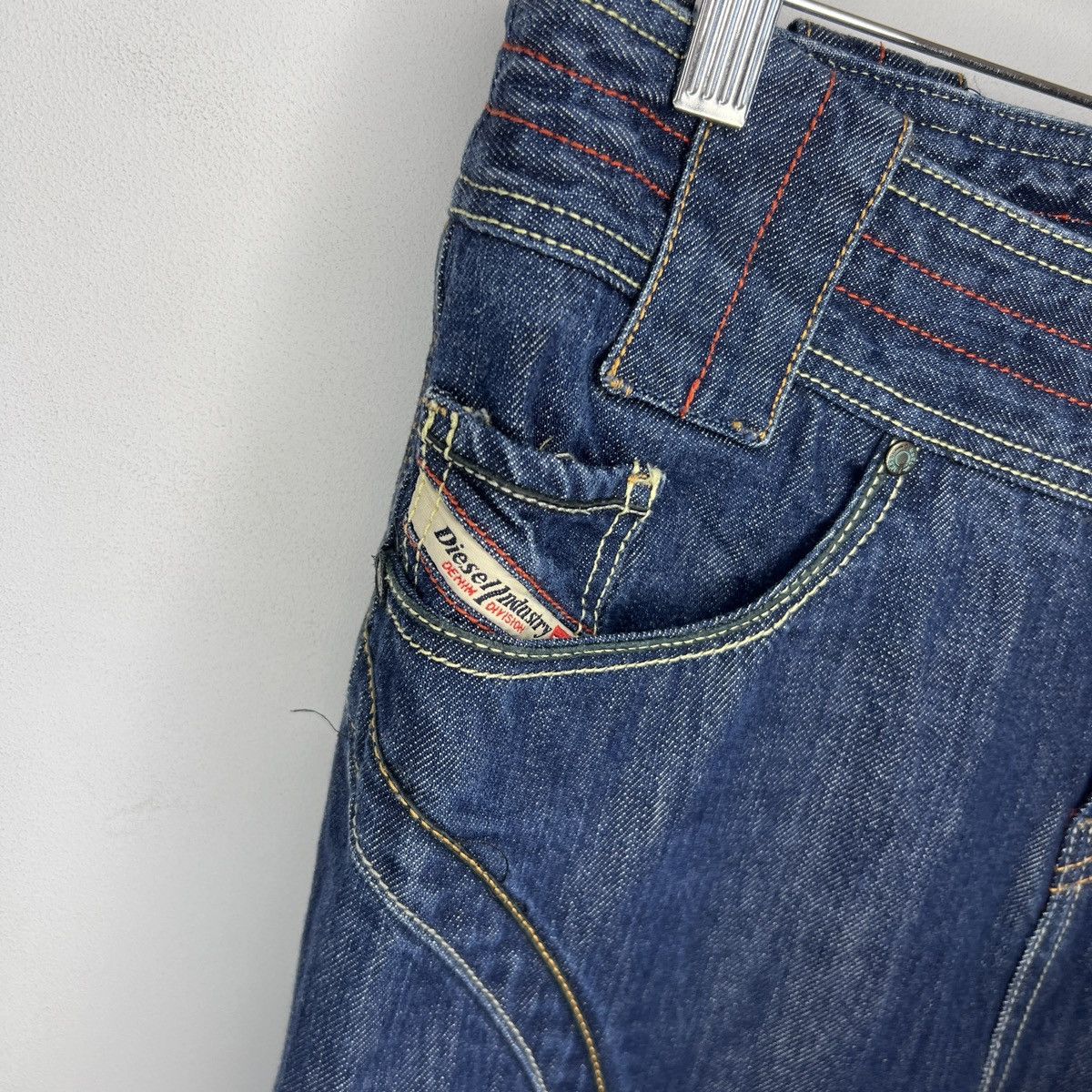 Diesel Vintage diesel mini skirt denim y2k mermaid pleated Size 28" / US 6 / IT 42 - 6 Thumbnail