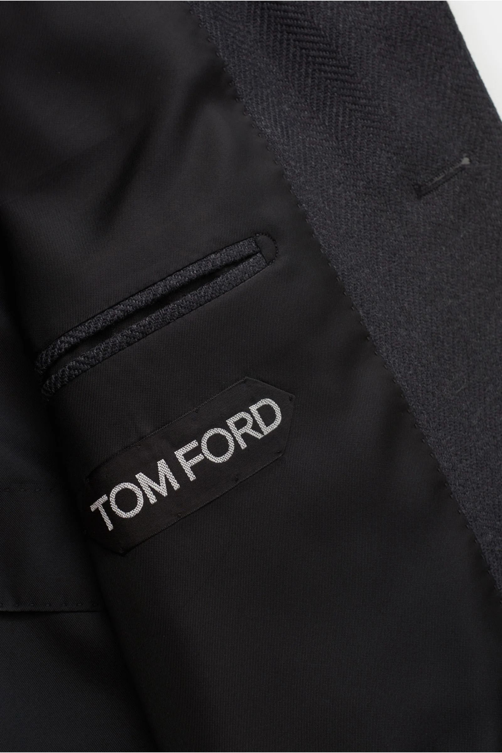 Tom Ford o1loc1c0724 15NL40 Jacket in Dark Grey Size US M / EU 48-50 / 2 - 4 Thumbnail