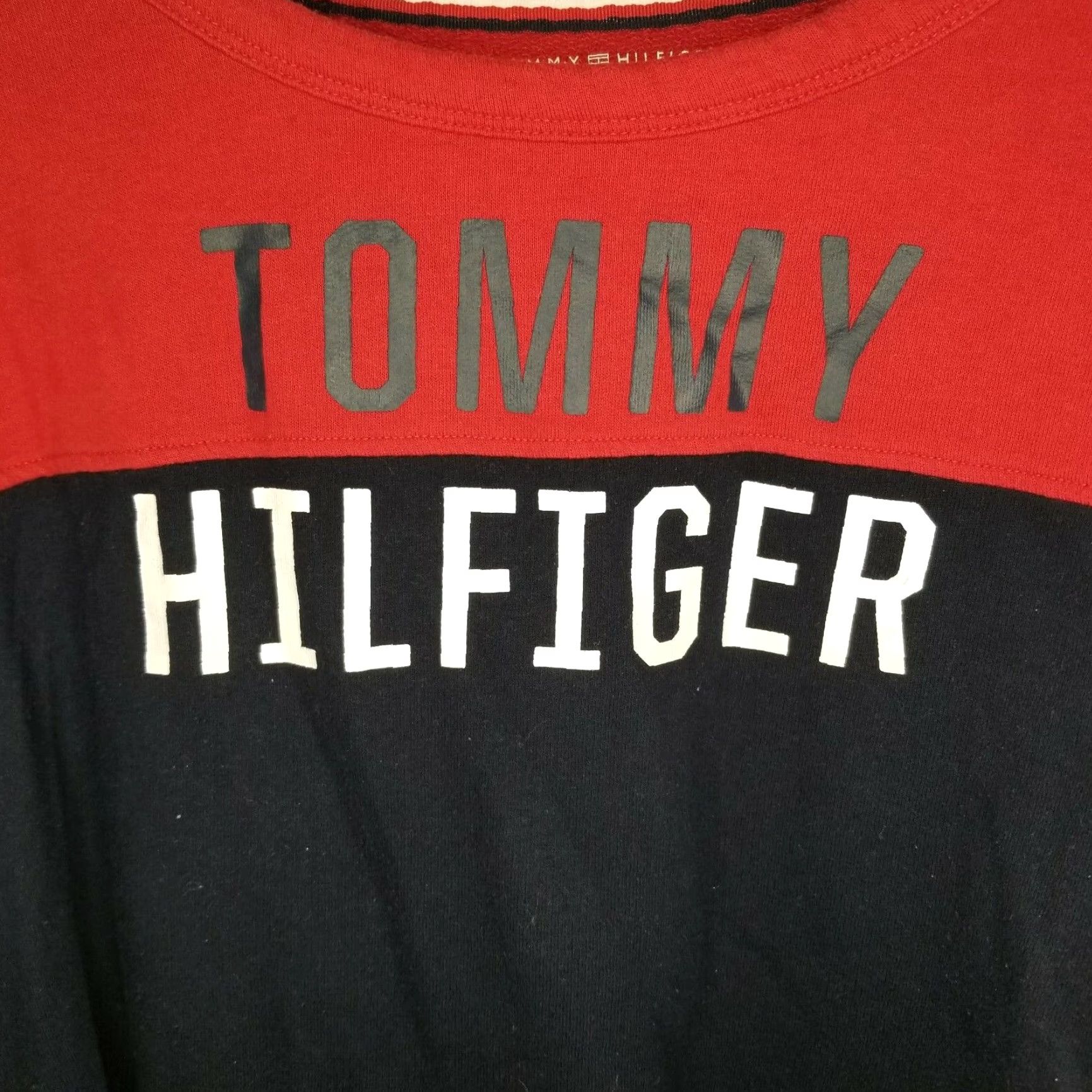 Tommy Hilfiger Tommy Hilfiger Long Sleeve Sleepwear Top Adult Extra Large Blue Red Womens Size XL / US 12-14 / IT 48-50 - 2 Thumbnail