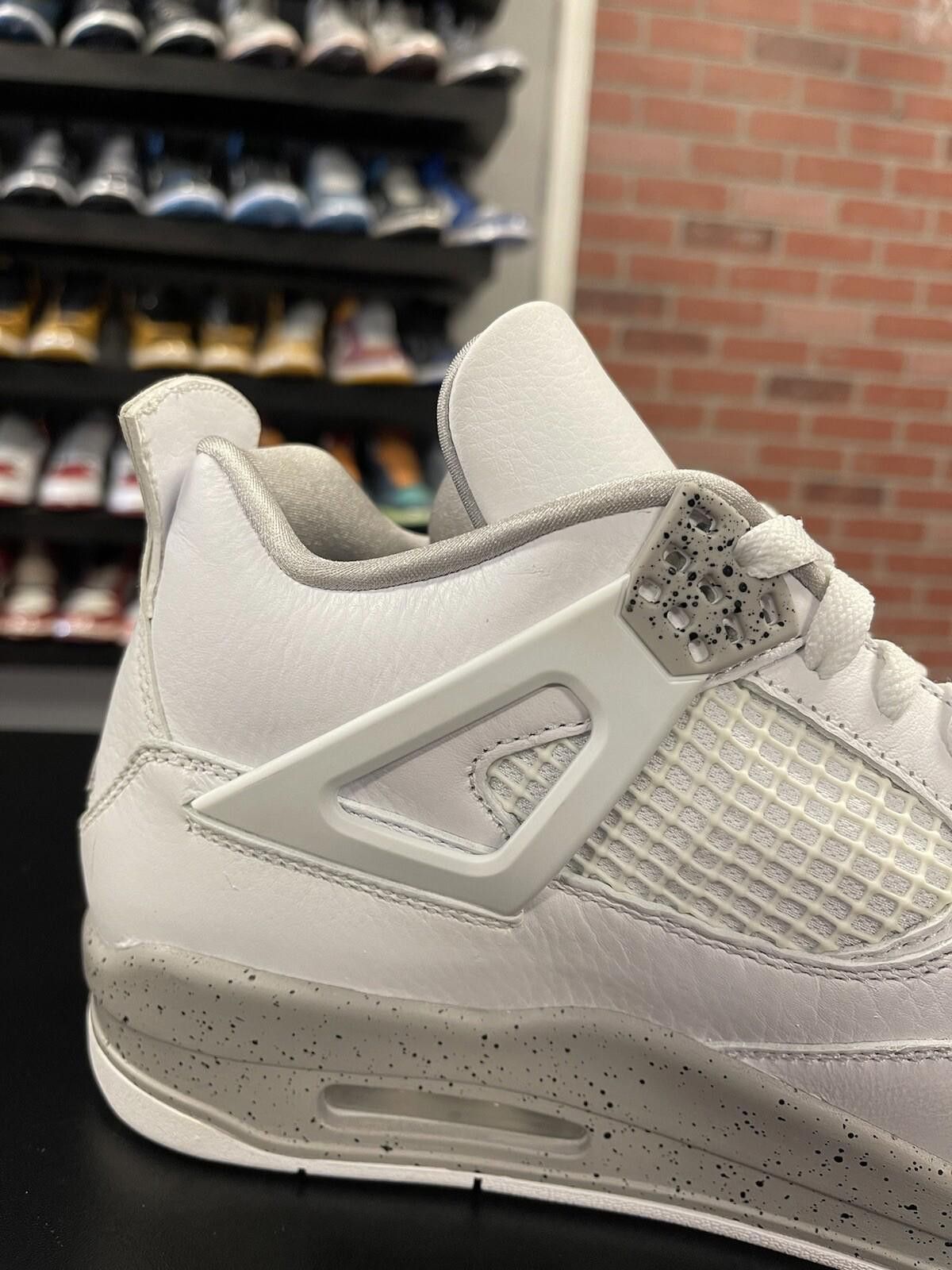 Jordan Brand Size 11 - Air Jordan 4 Retro White Oreo 2021 Grey CT8527-100 Size US 11 / EU 44 - 9 Thumbnail