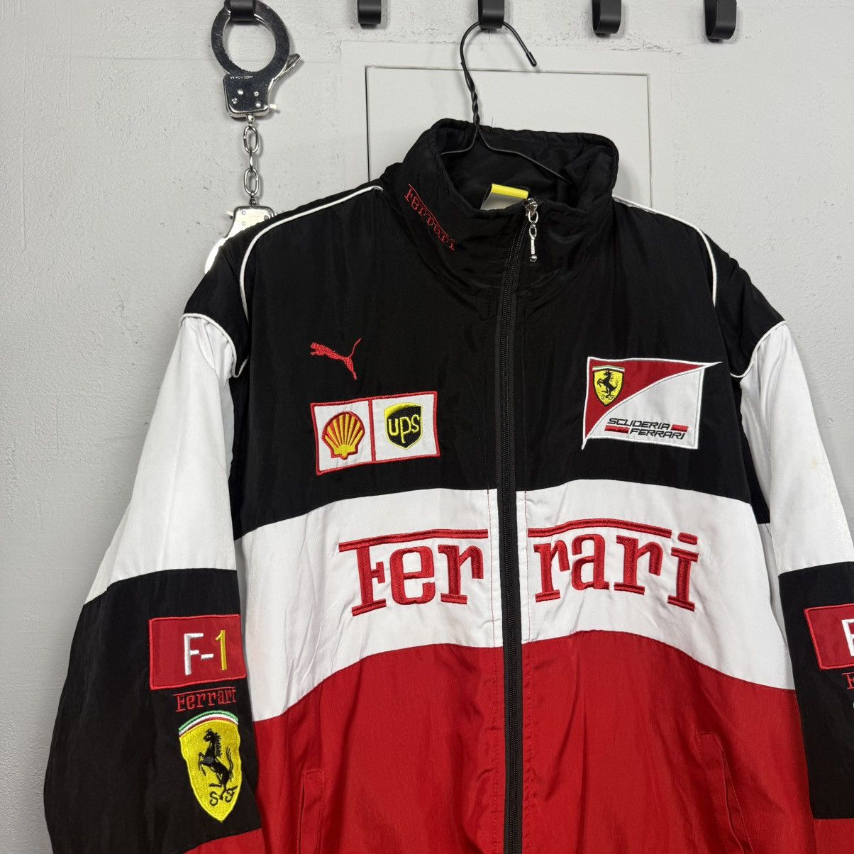 Ferrari Vintage Puma Ferrari Racing Jacket Size US XL / EU 56 / 4 - 2 Thumbnail