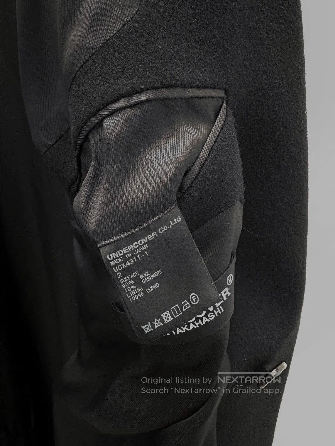 Undercover UNDERCOVER AW19 A Clockwork Orange Cashmere Coat. Size US M / EU 48-50 / 2 - 9 Thumbnail