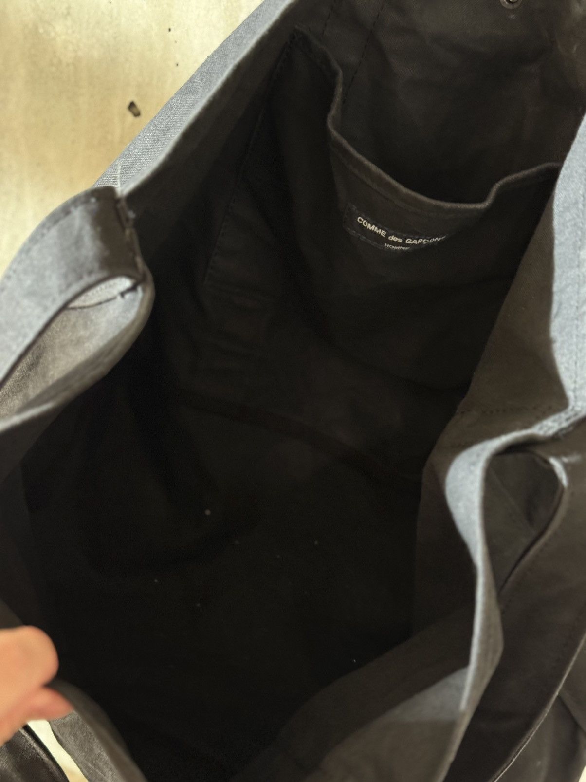 Comme des Garcons Homme Black CDGH Tote / Shoulder Bag Size ONE SIZE - 10 Thumbnail