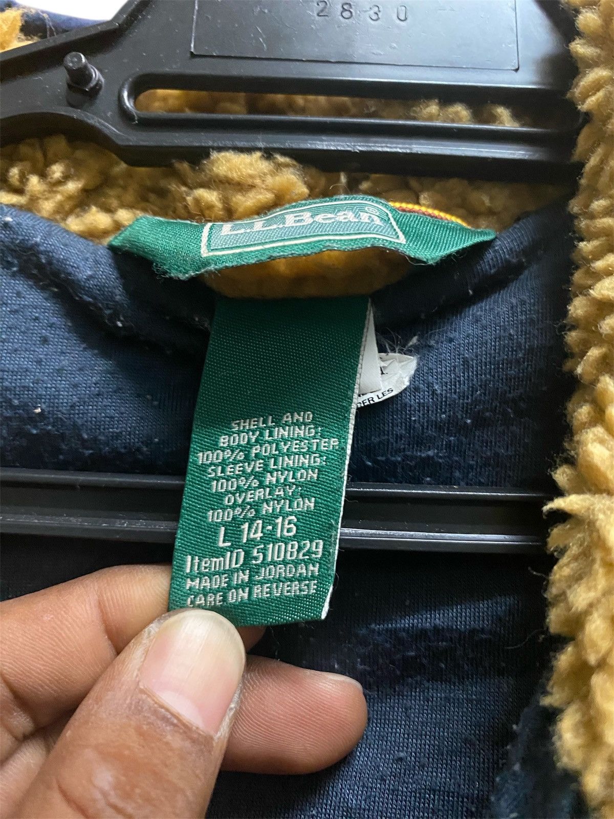 Designer × L.L. Bean L. L. Bean Kid Sherpa Fleece Hooded Jacket Size US XS / EU 42 / 0 - 10 Thumbnail