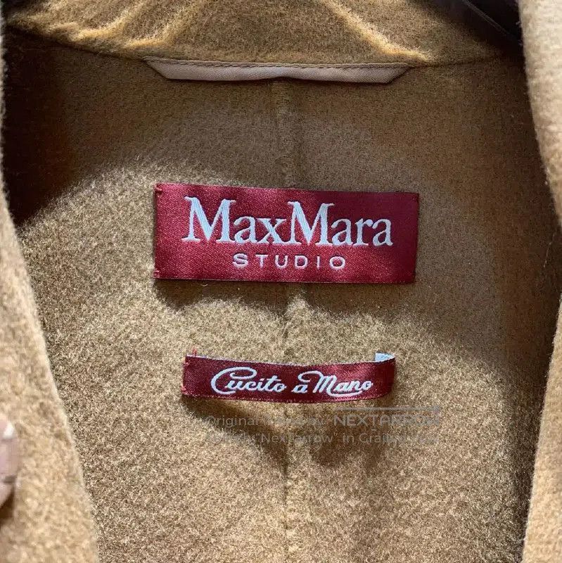 Max Mara MaxMara Camel Wool Women's Coat . Size M / US 6-8 / IT 42-44 - 3 Thumbnail