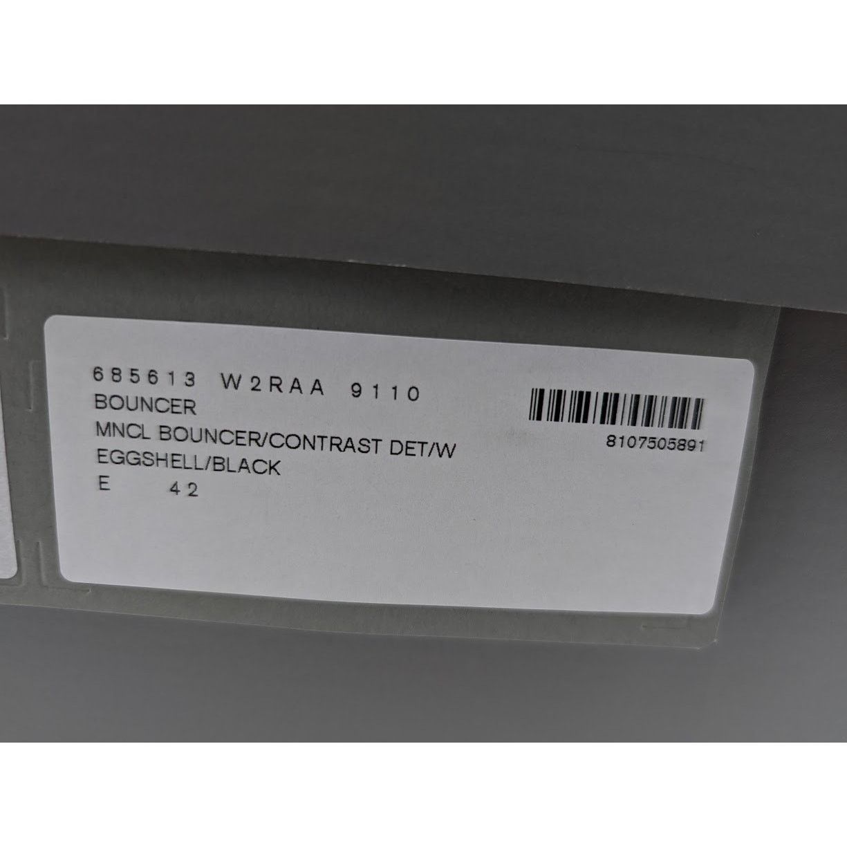 Balenciaga o1rshd1 Bouncer/Contrast Sneakers in Eggshell/Black Size US 9 / EU 42 - 24 Thumbnail