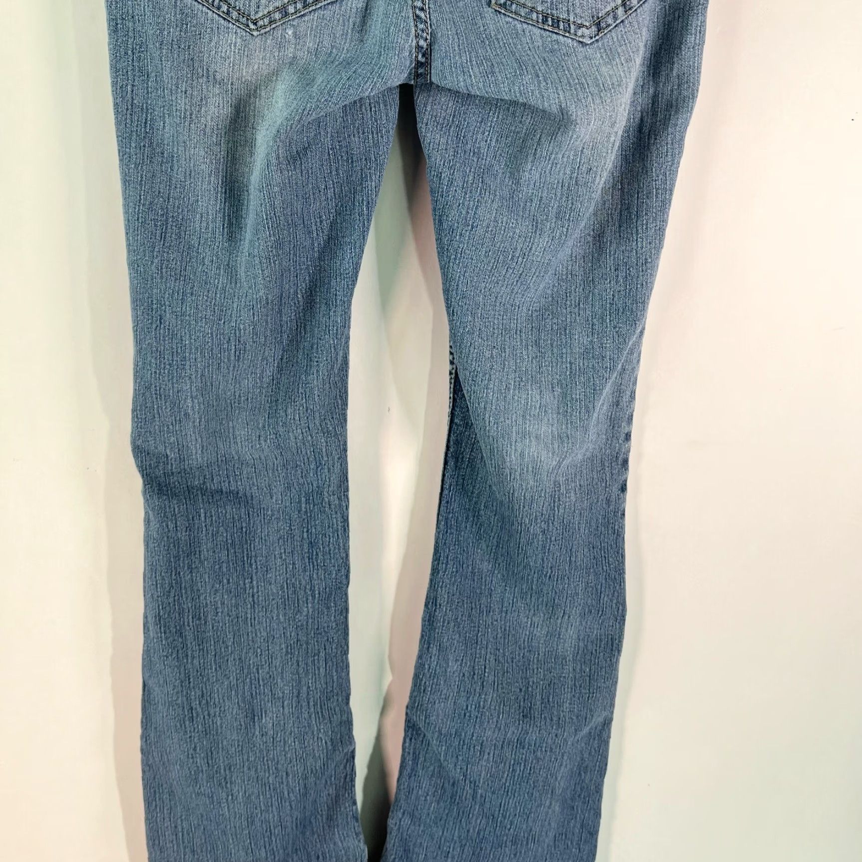 Vintage Nobo Jeans Boots Bootcut Denim Blue 28 Inseam 30 Womens Size 5 Juniors 5-Pocket Regular Size 27" / US 4 / IT 40 - 5 Thumbnail