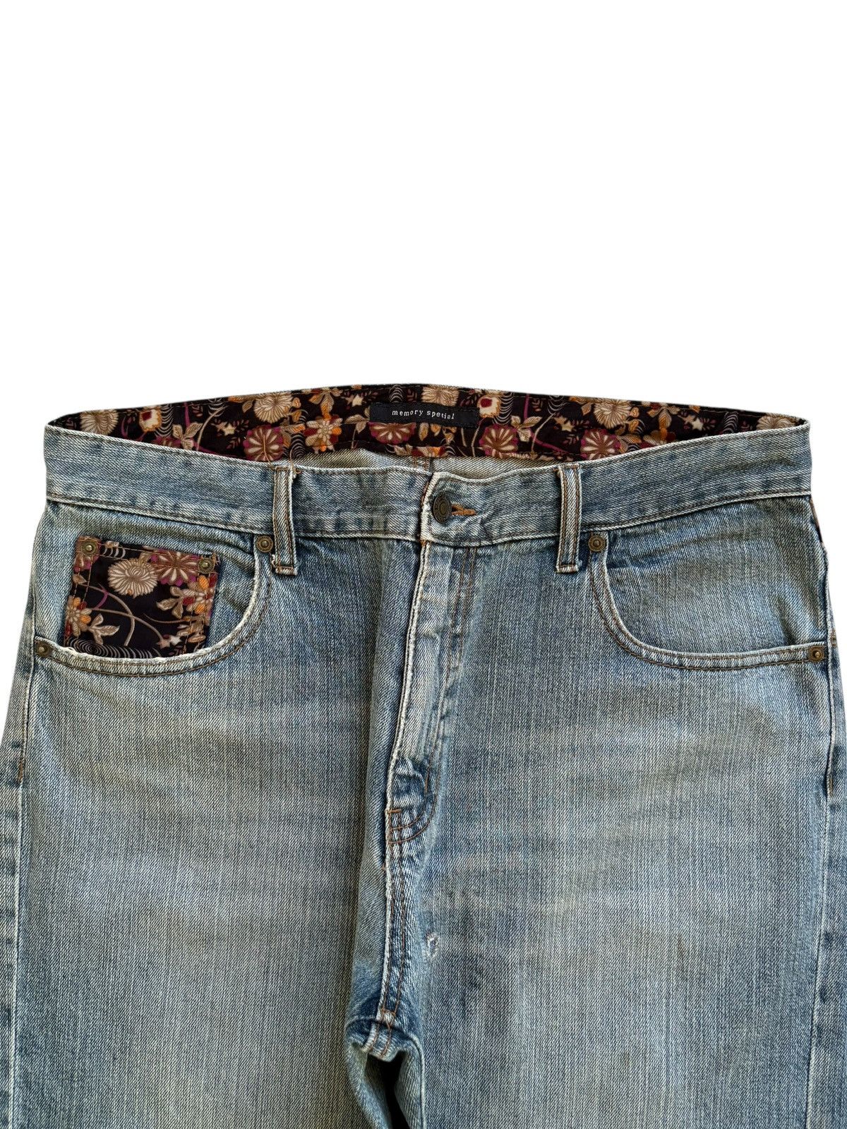 Japanese Brand Vintage Japanese Brand Sugoi Embroidery Mud Wash Baggy Jeans Size US 34 / EU 50 - 4 Thumbnail