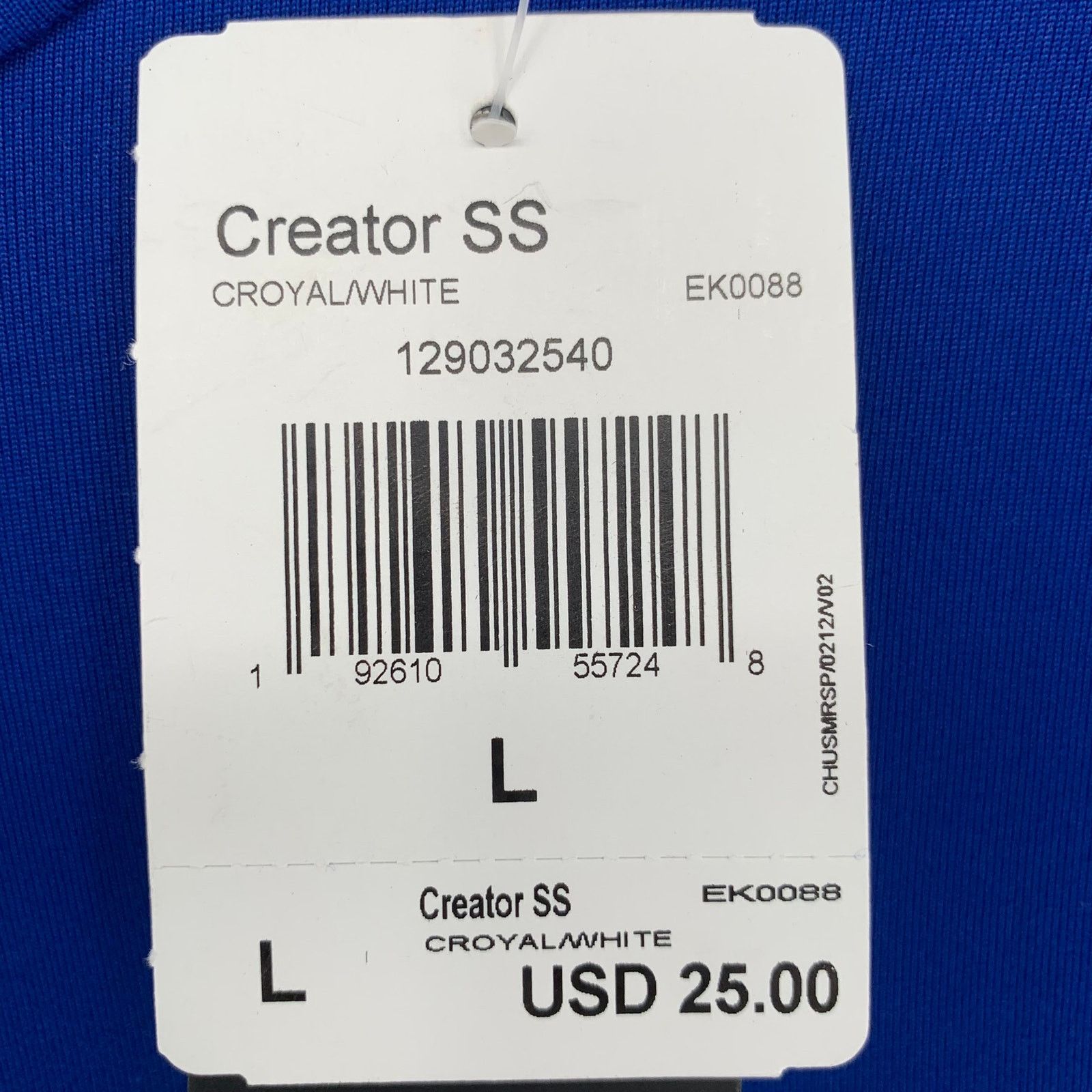 Adidas Patriots Adidas Creator Tee Shirt Men's Large Wicking NEW Size US L / EU 52-54 / 3 - 9 Thumbnail