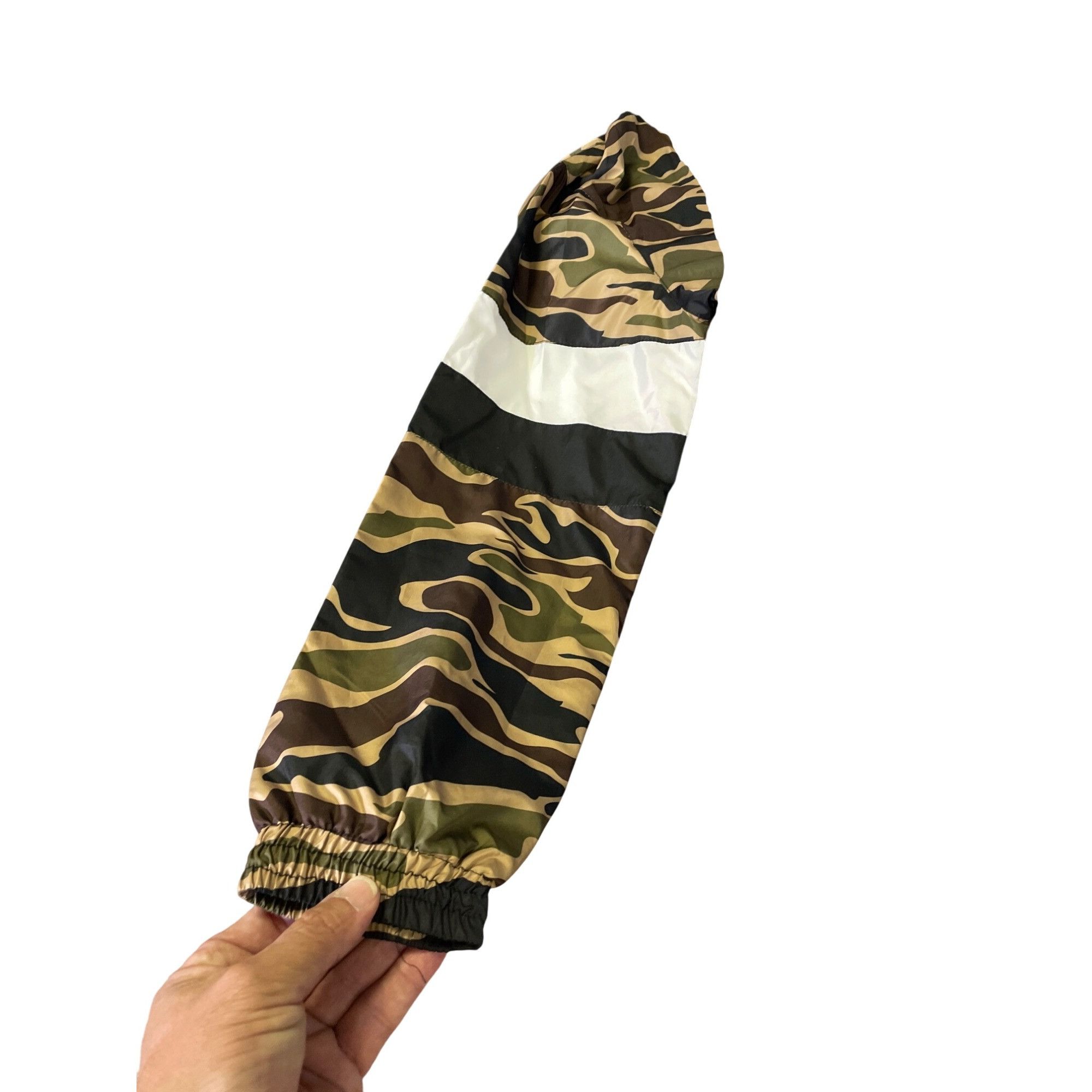 Parish Nation Parish Nation PN Mens Black & White Camo Windbreaker Hoodie Size US L / EU 52-54 / 3 - 5 Thumbnail