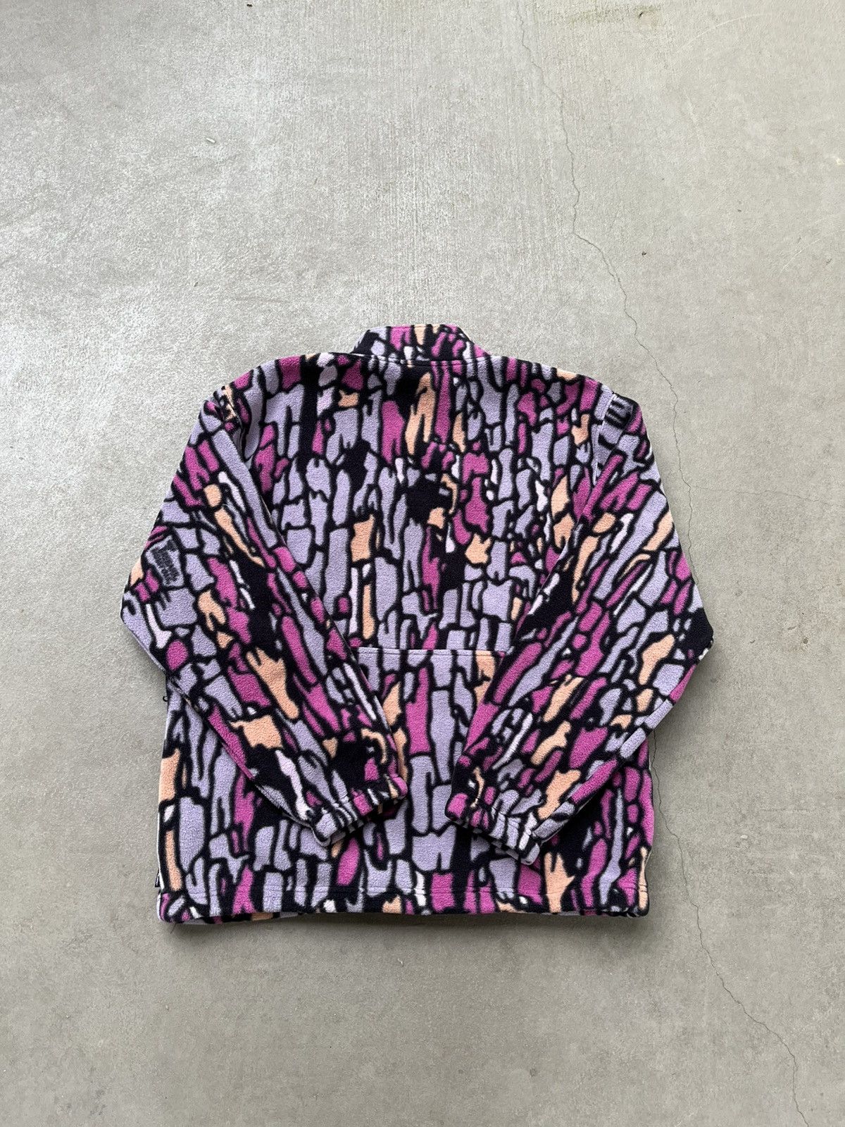 Polartec Supreme PolarTec Fleece Tree Bark Camo Half Zip Size US M / EU 48-50 / 2 - 6 Thumbnail