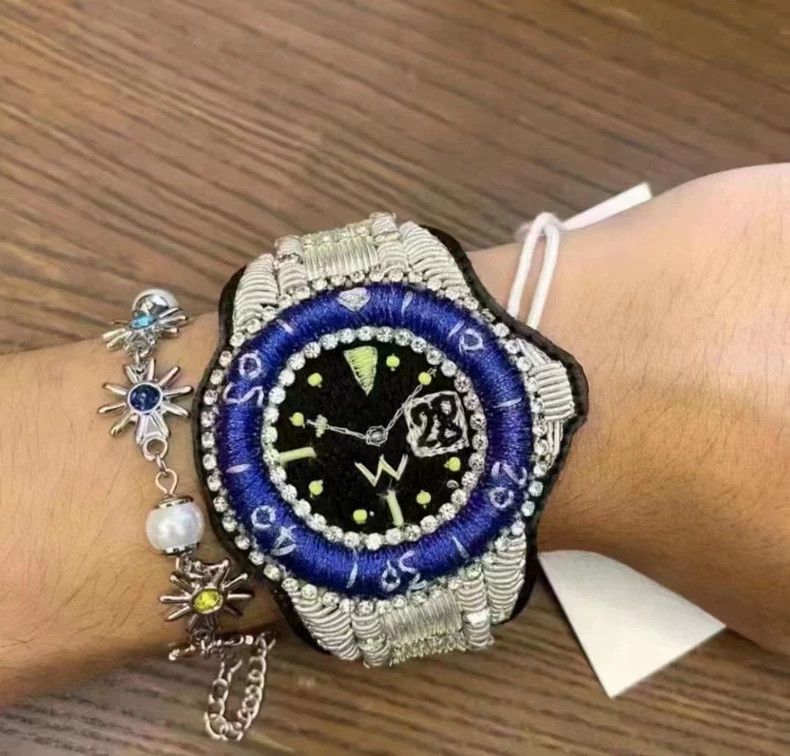 Walter Van Beirendonck walter van beirendonck Silver watch bracelet Size ONE SIZE - 1 Thumbnail