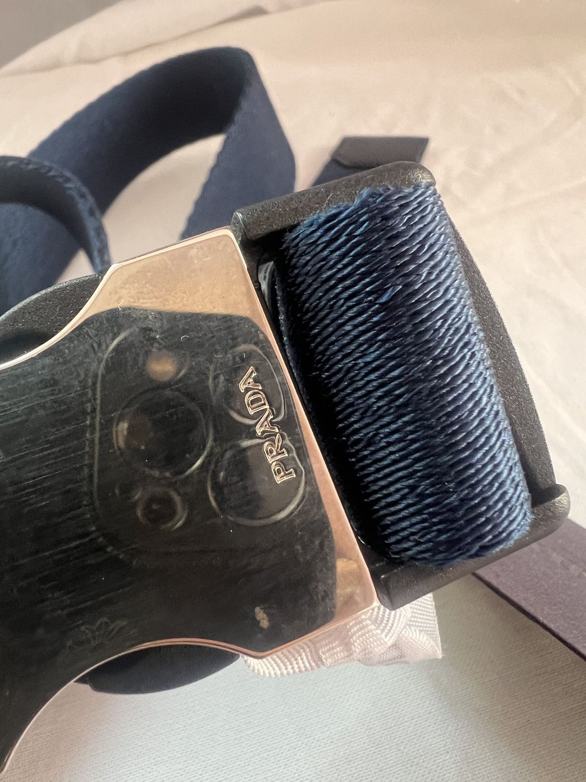Prada 💙Prada re-Nylon Buckle Belt Size ONE SIZE - 3 Thumbnail