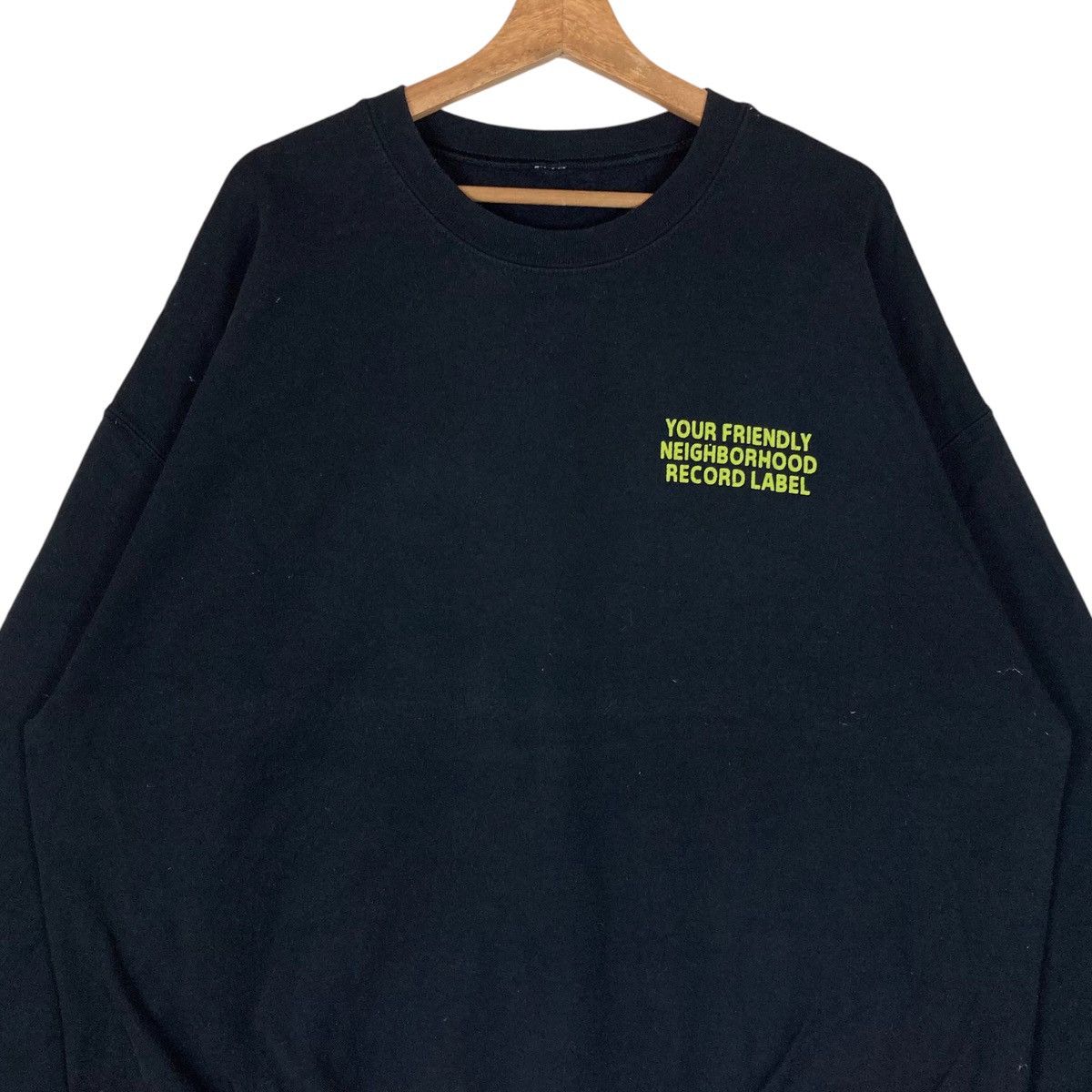 Vintage Vintage No Sleep Records Merchandise Pullover Jumper Size US XL / EU 56 / 4 - 2 Thumbnail