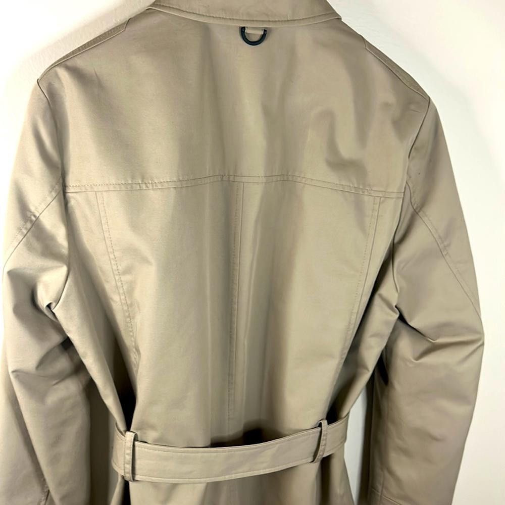 Hugo HUGO - Modern Belted Trench - 38R - khaki color Size US M / EU 48-50 / 2 - 6 Thumbnail
