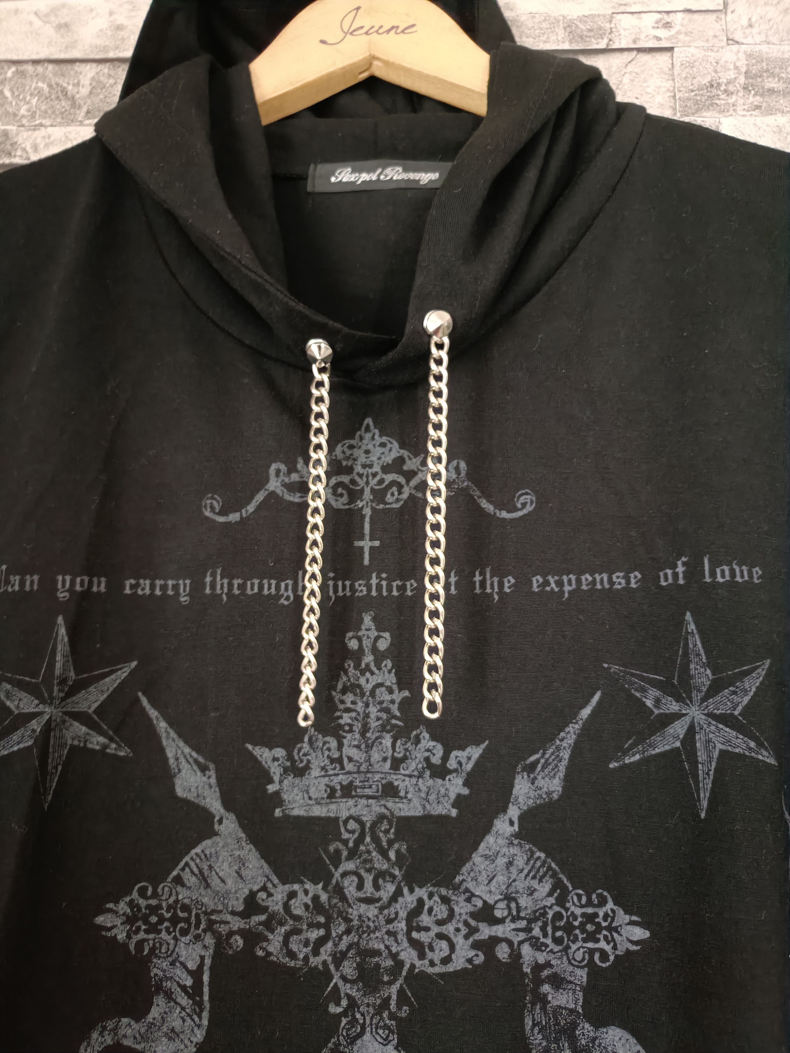 Sex Pot ReVeNGe Sex pot revenge skull visual KEI hoodie gothic punk Size M / US 6-8 / IT 42-44 - 2 Thumbnail