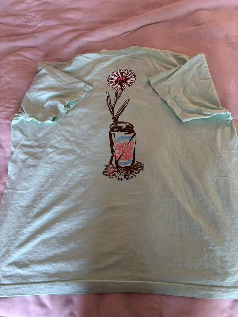 Girls Don't Cry Camp Flog Gnaw x Girls Don’t Cry 2019 Mint T-Shirt Size US XL / EU 56 / 4 - 4 Thumbnail