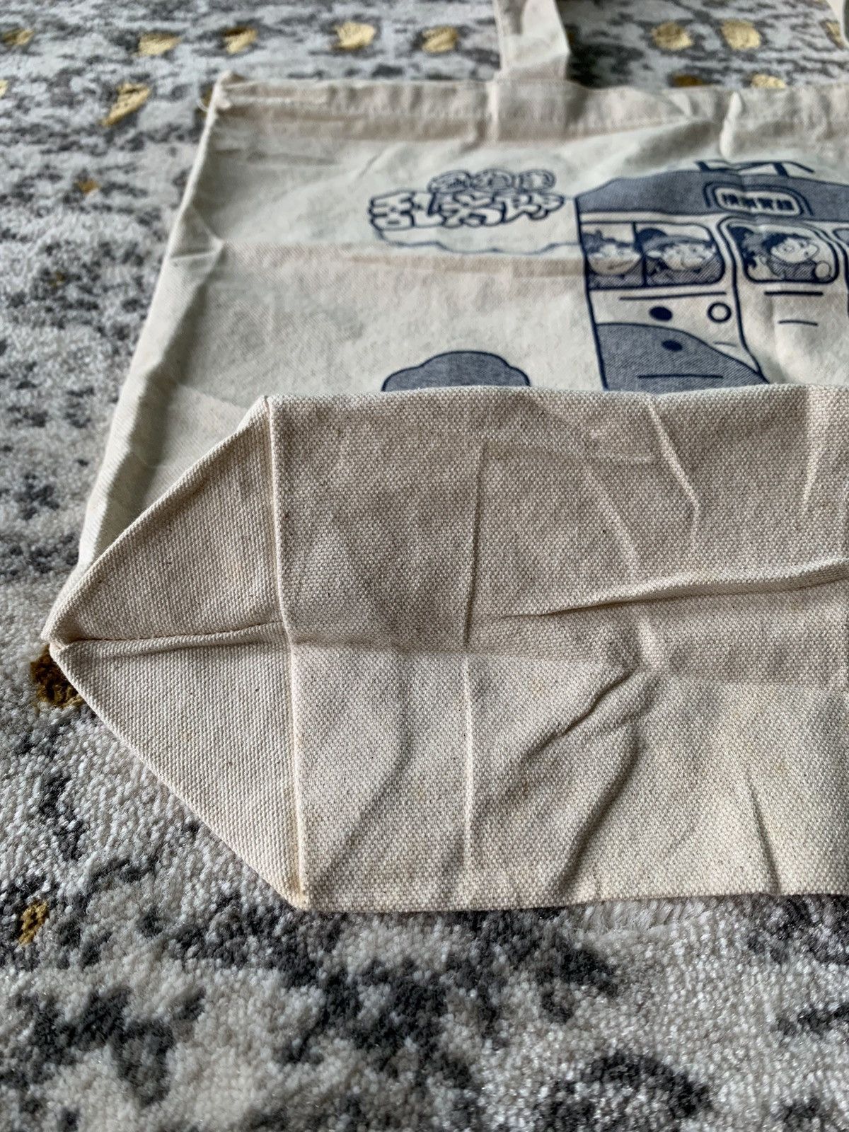 Anime × Japanese Brand 90s Nintama Rantaro Tsutomu Shibayama Japan NHK tote bag Size ONE SIZE - 3 Thumbnail