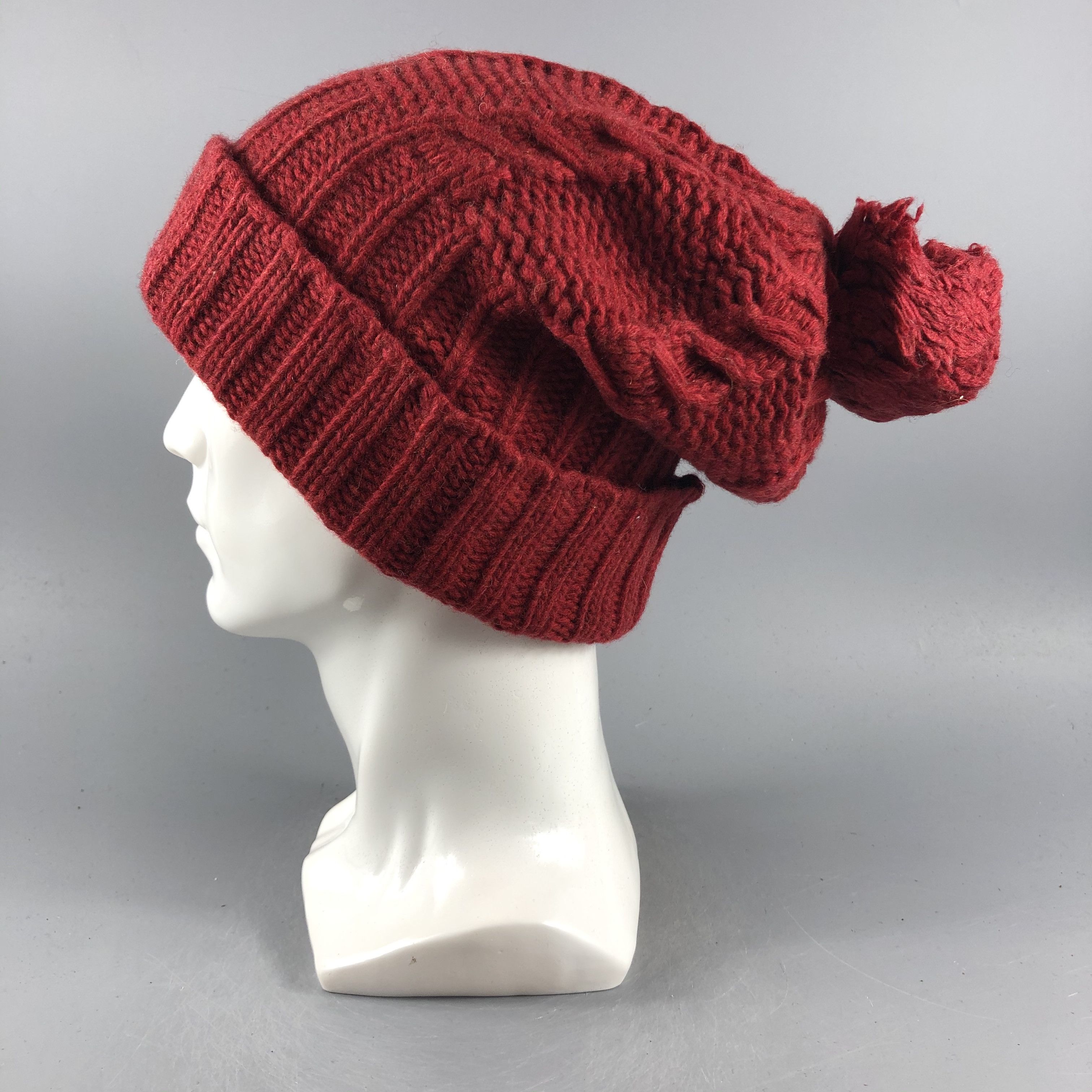 Diesel Diesel Aran Isle Beanie Snow Hat Snow Cap -D108 Size ONE SIZE - 1 Thumbnail